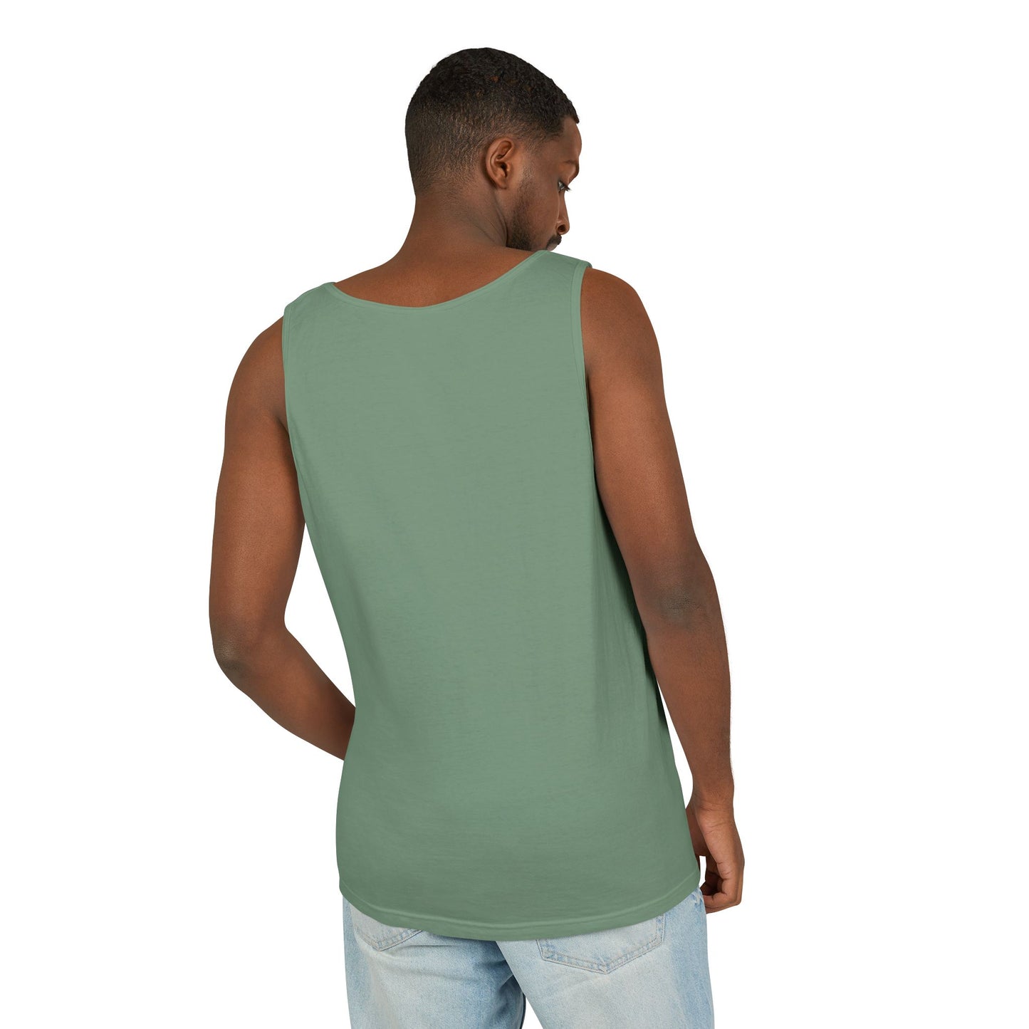 Garment-Dyed Tank Top - Sustainable US Cotton - Unisex Fit, Men's Stylish Tank Top, Specially Made Money Rolling Variant