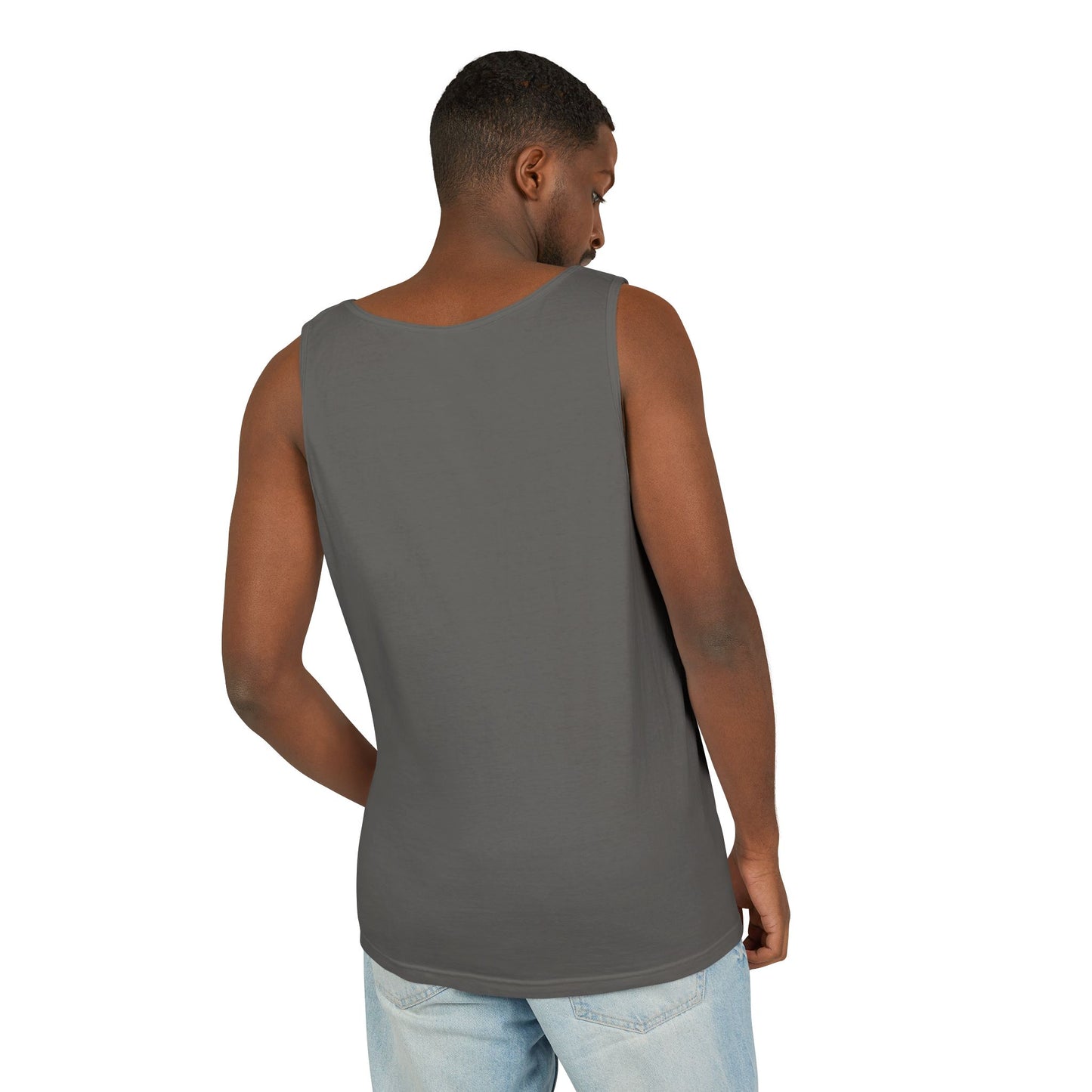 Garment-Dyed Tank Top - Sustainable US Cotton - Unisex Fit, Men's Stylish Tank Top, Specially Made Money Rolling Variant