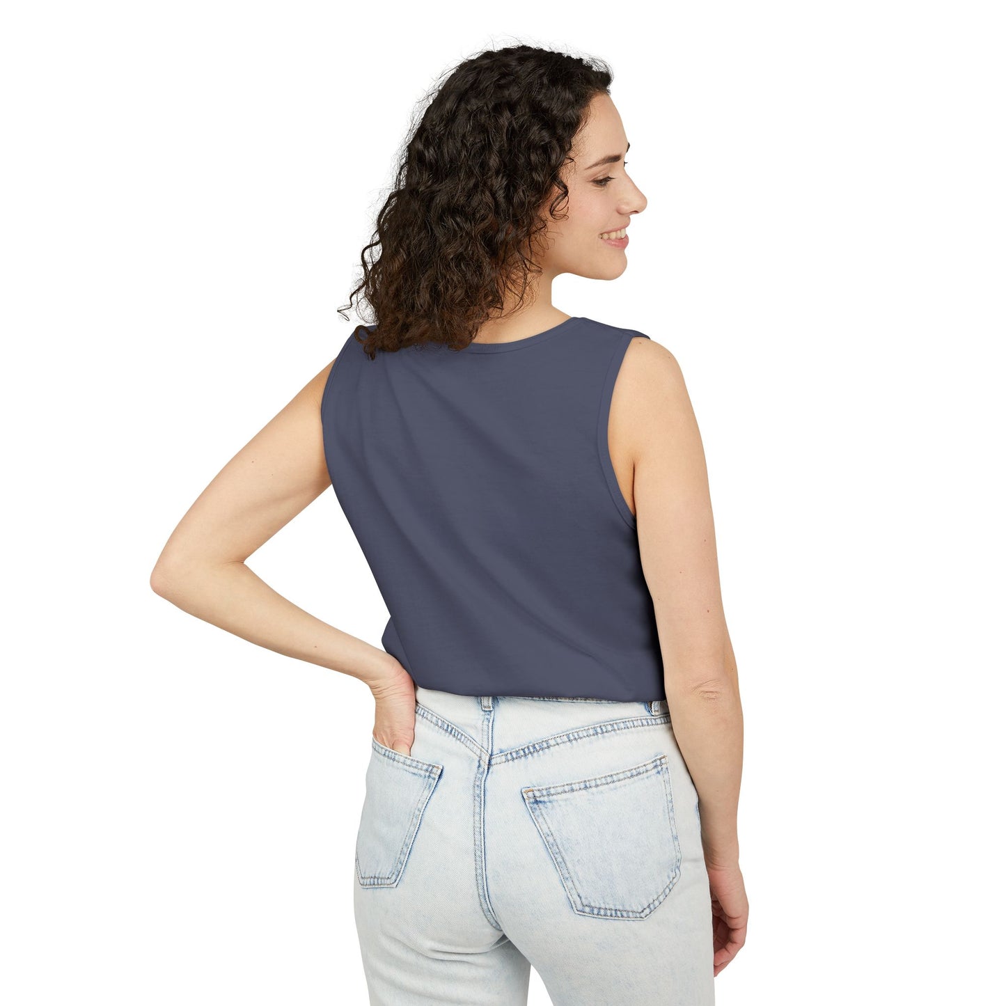 Garment-Dyed Tank Top - Sustainable US Cotton - Unisex Fit, Men's Stylish Tank Top, Specially Made Money Rolling Variant