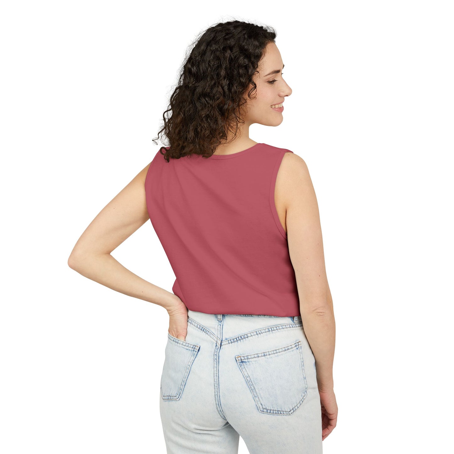 Garment-Dyed Tank Top - Sustainable US Cotton - Unisex Fit, Men's Stylish Tank Top, Specially Made Money Rolling Variant