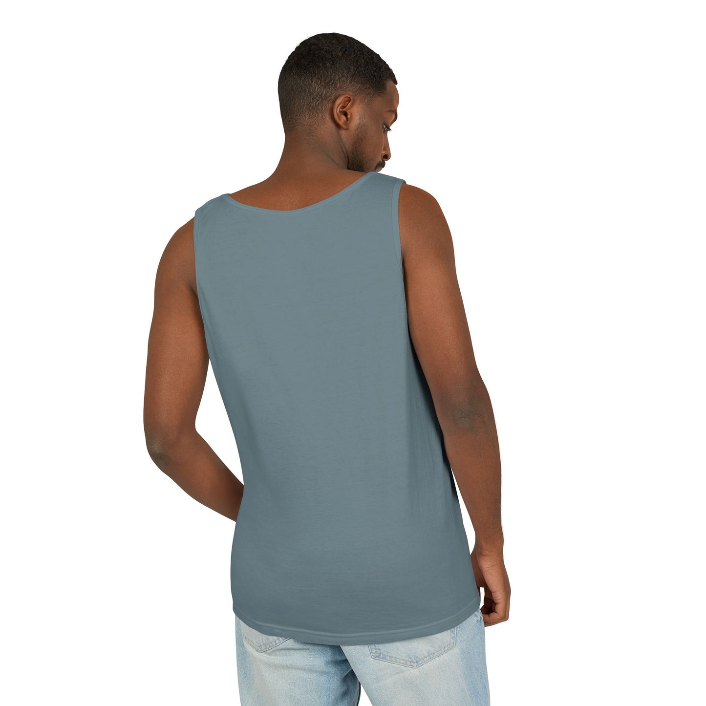 Garment-Dyed Tank Top - Sustainable US Cotton - Unisex Fit, Men's Stylish Tank Top, Specially Made Money Rolling Variant
