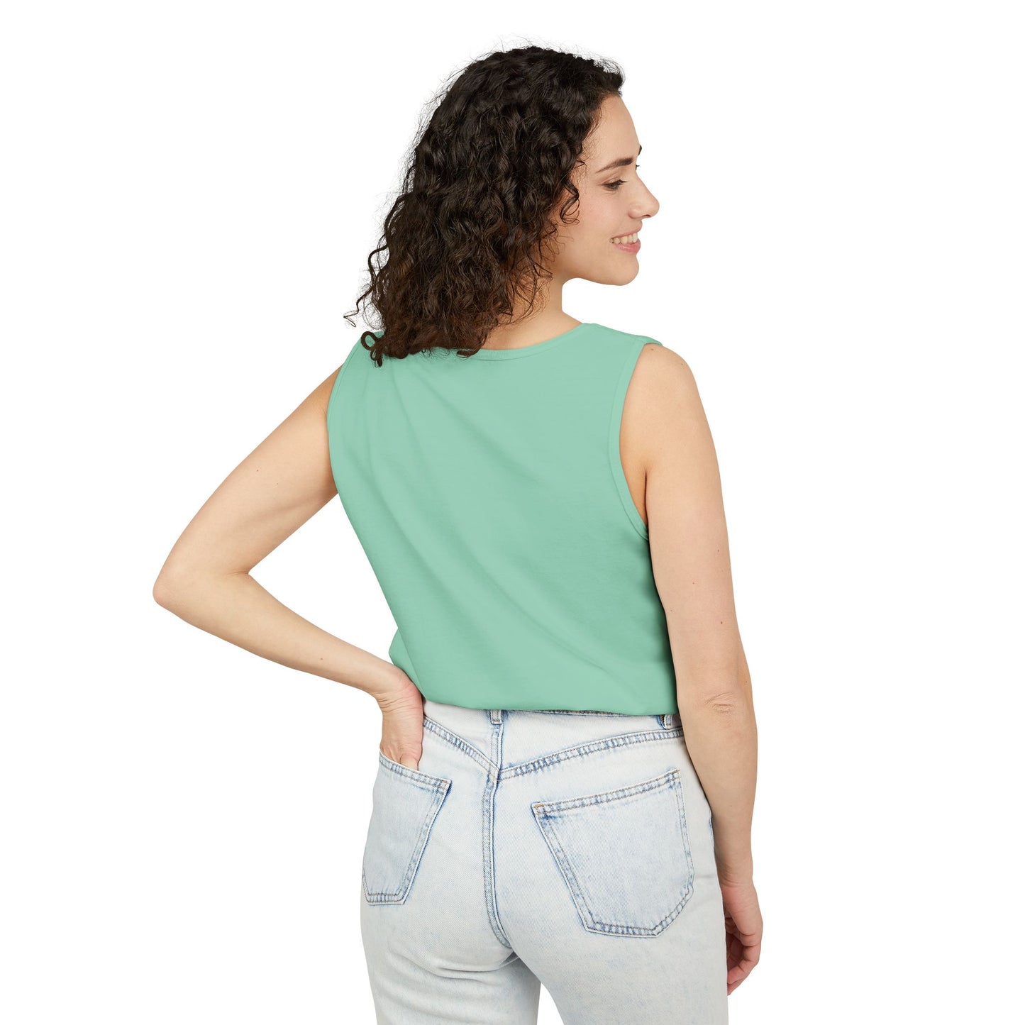 Garment-Dyed Tank Top - Sustainable US Cotton - Unisex Fit, Men's Stylish Tank Top, Specially Made Money Rolling Variant