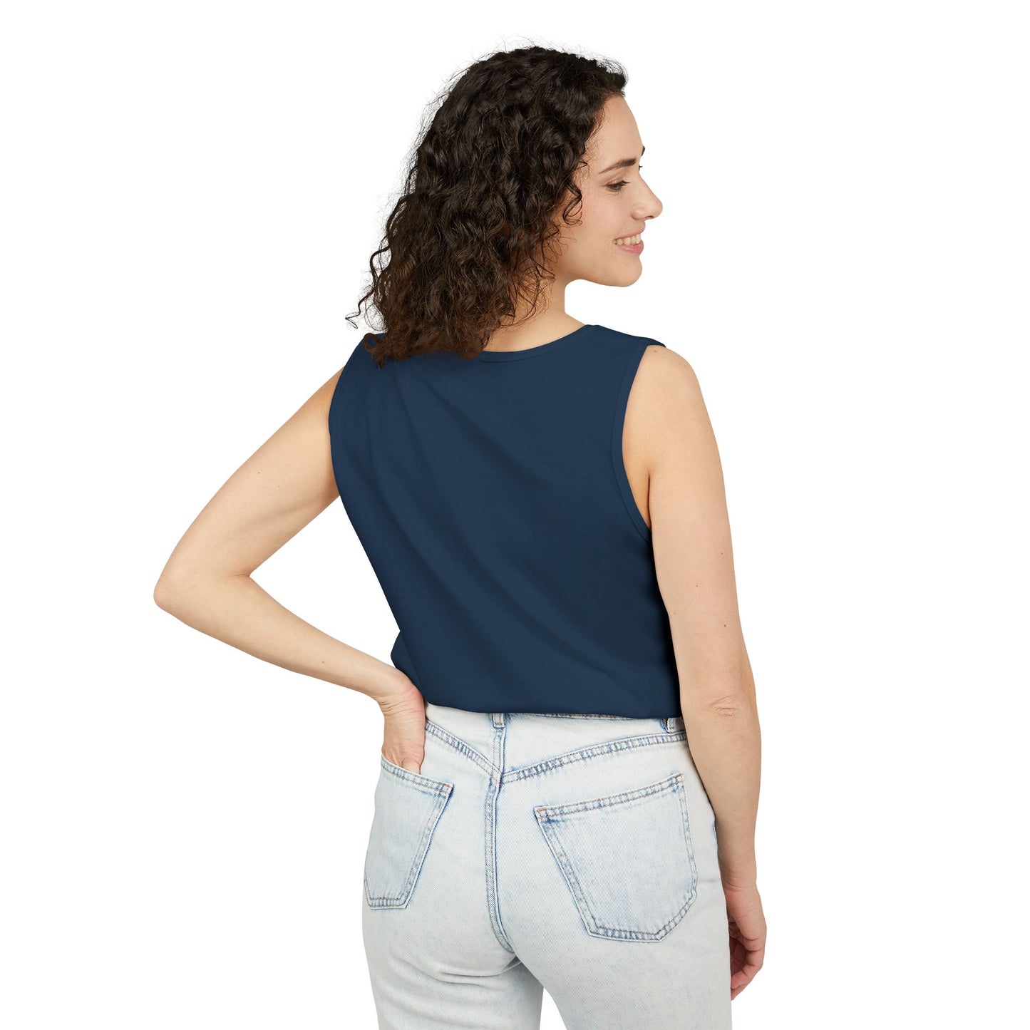 Garment-Dyed Tank Top - Sustainable US Cotton - Unisex Fit, Men's Stylish Tank Top, Specially Made Money Rolling Variant