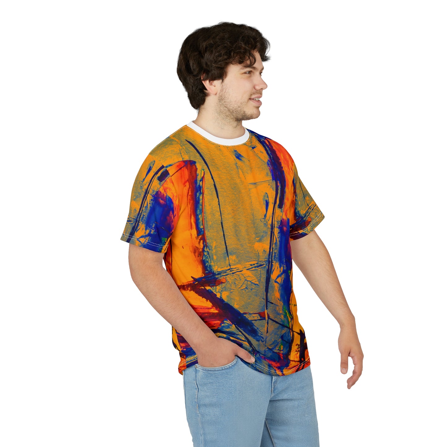 Microfiber Tee - Lightweight & Breathable - Unisex Cut & Sew T-Shirt, Multicolor Tee, Comfortable And Stylish