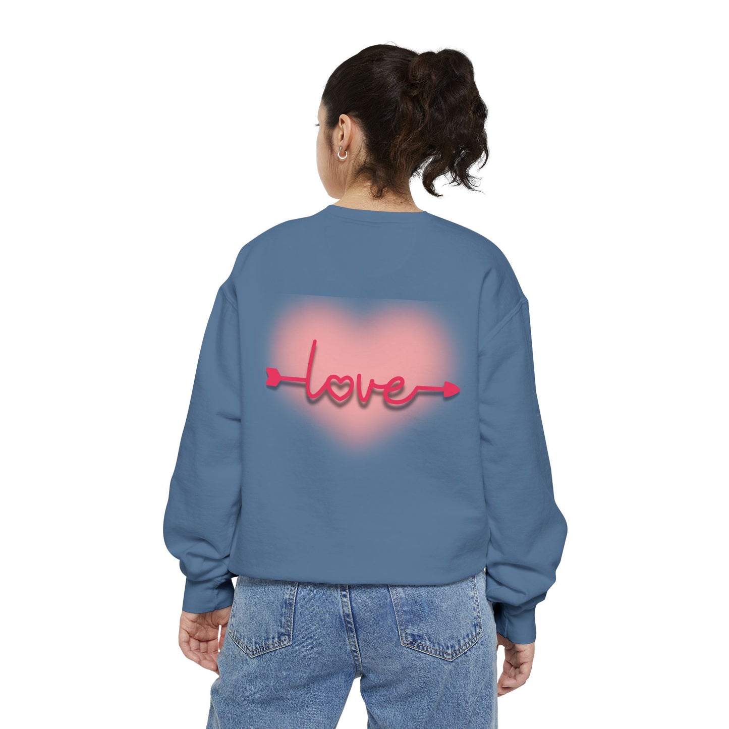 Cute Love Tree Unisex Sweatshirt - Perfect for Valentine's Day