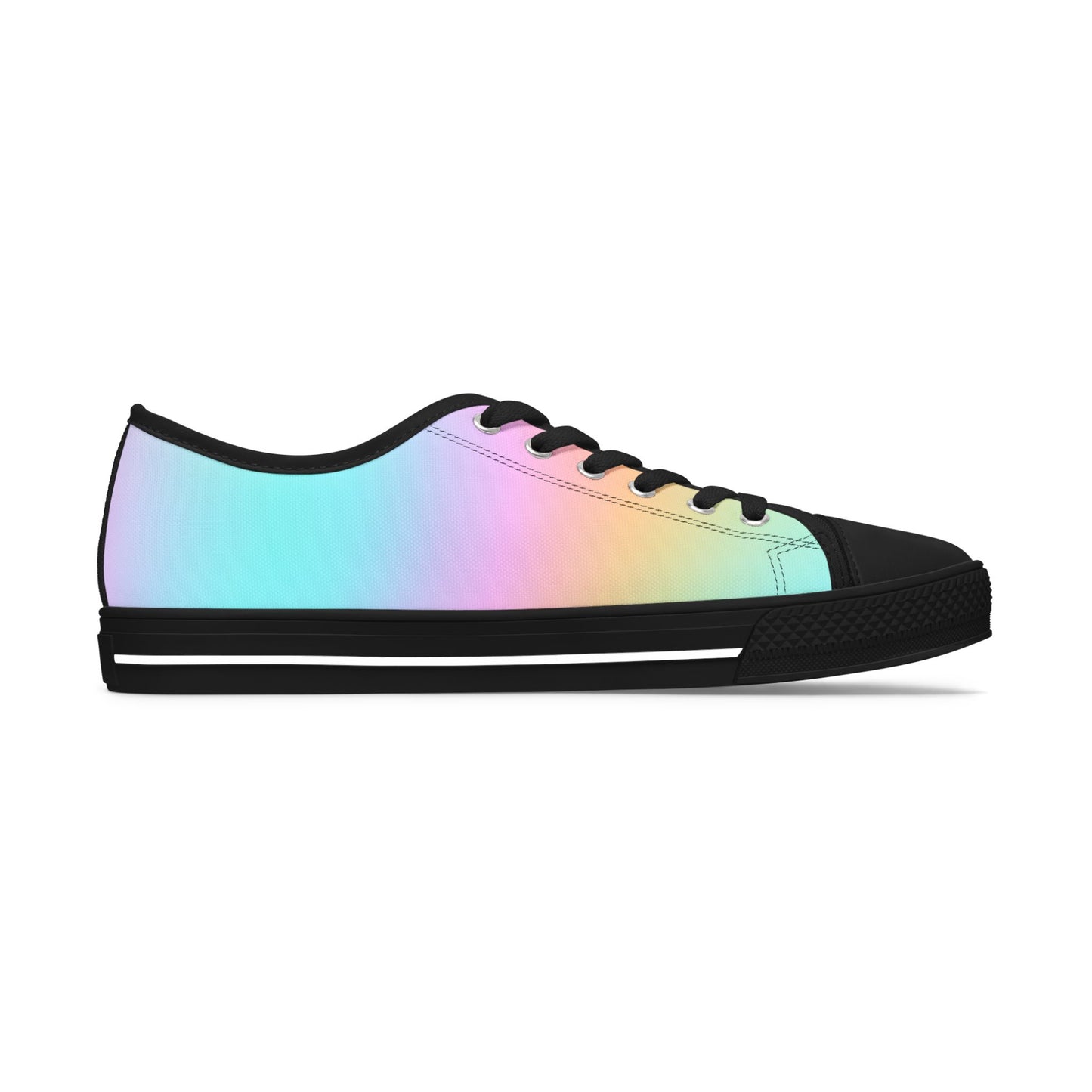 Canvas Sneakers, Pop Of Color Variant, Women's Low Top Sneakers, Stylish And Comfortable, Minimal Yet Classy