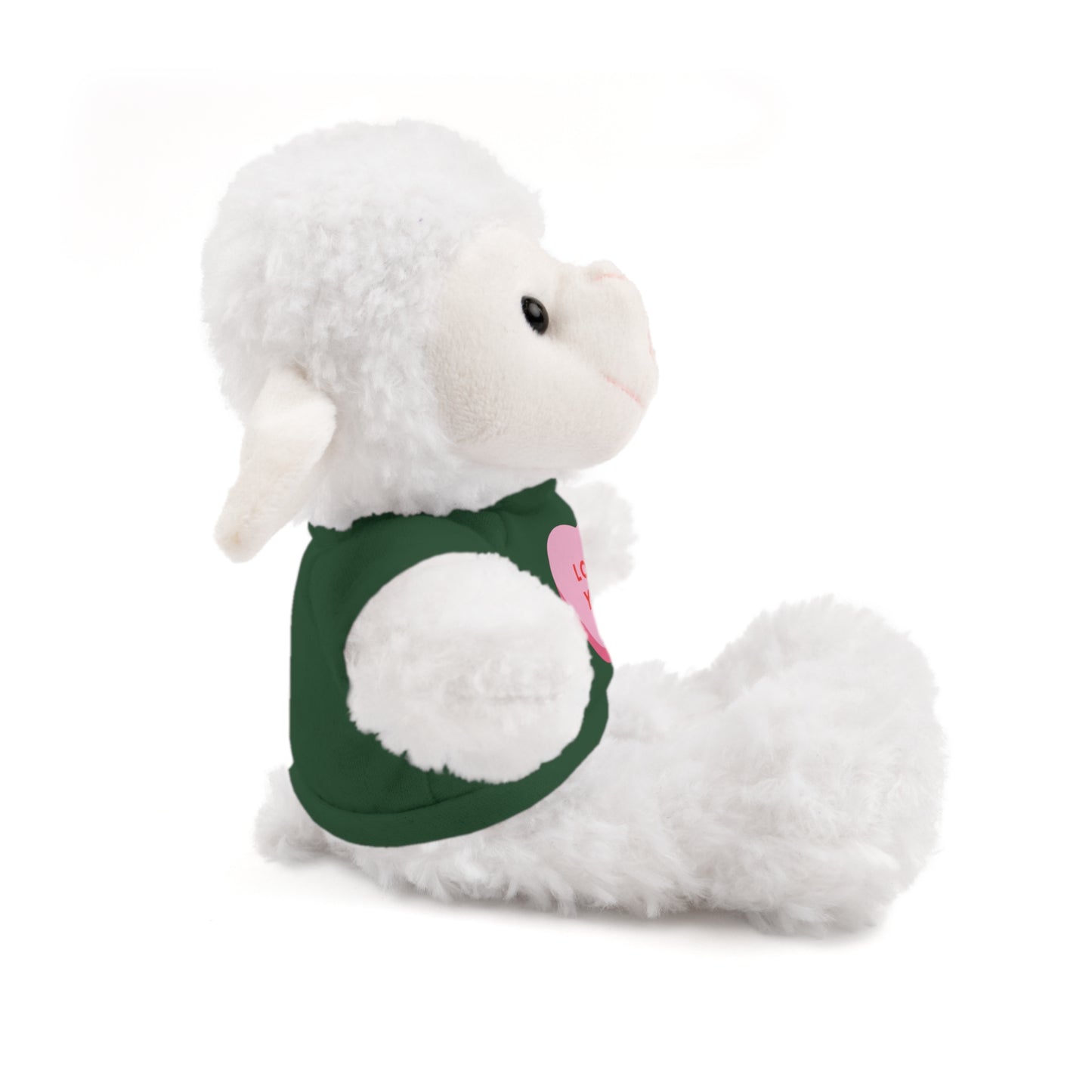 Love You Stuffed Animal with Tee | Adorable Gift for Kids & Occasions, Best Gift For Him/Her, Valentine Special Edition