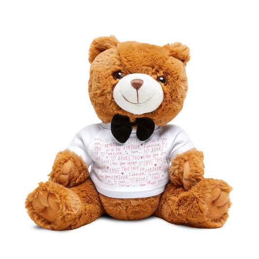 Love Forever Teddy Bear with T-Shirt | Adorable Gift for Kids and Valentine's Day, Valentine Gift, Best Gift For Him/Her, Express Your Love, Valentine Special Edition