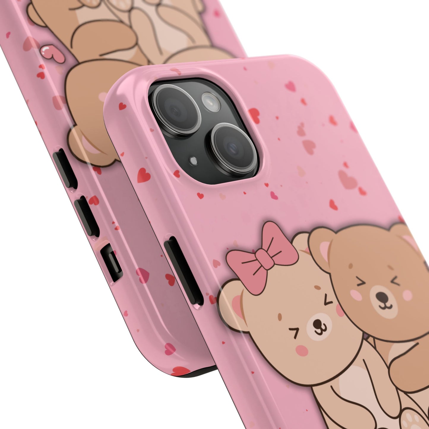 Cute Bear Couple Phone Case - Valentine's Day Gift