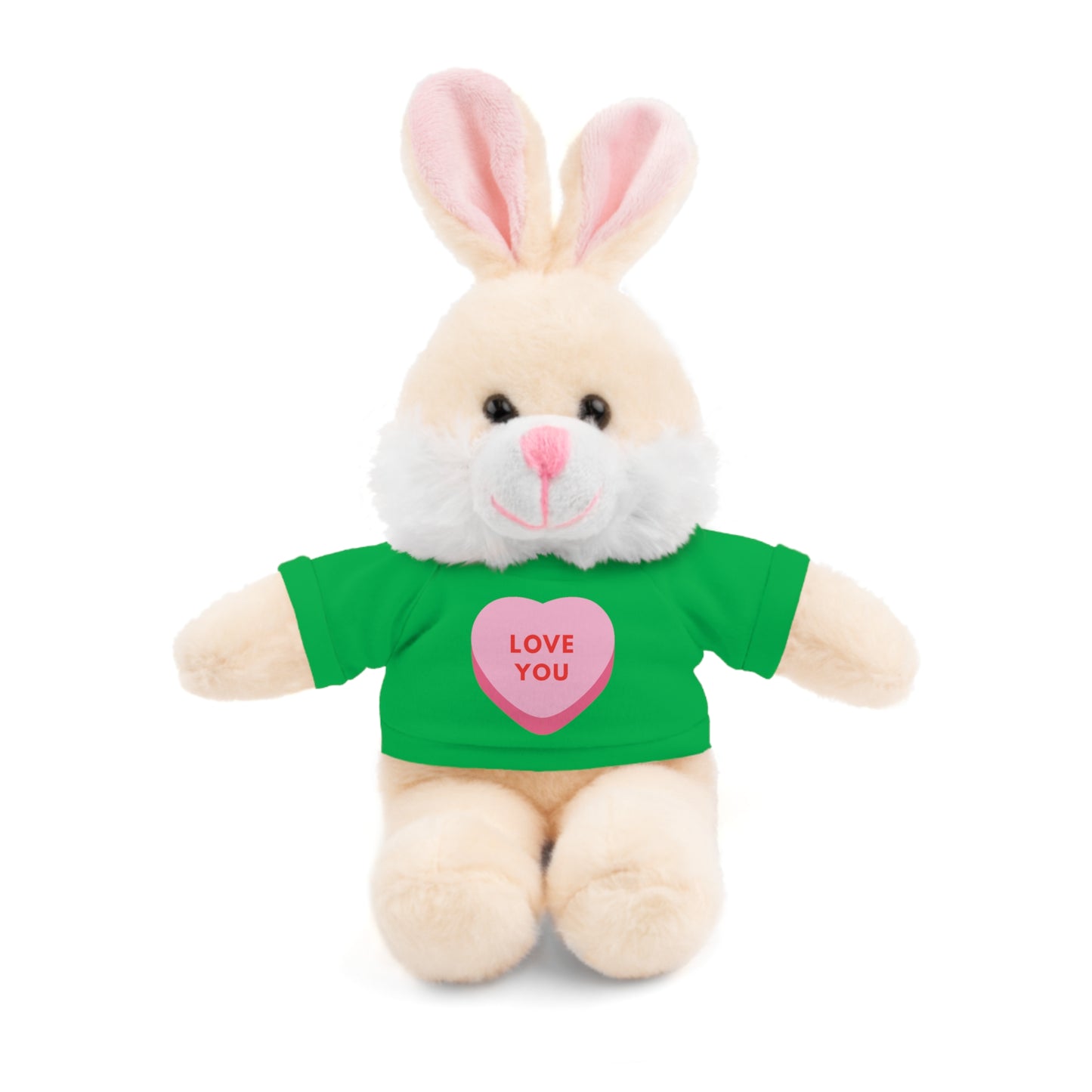 Love You Stuffed Animal with Tee | Adorable Gift for Kids & Occasions, Best Gift For Him/Her, Valentine Special Edition