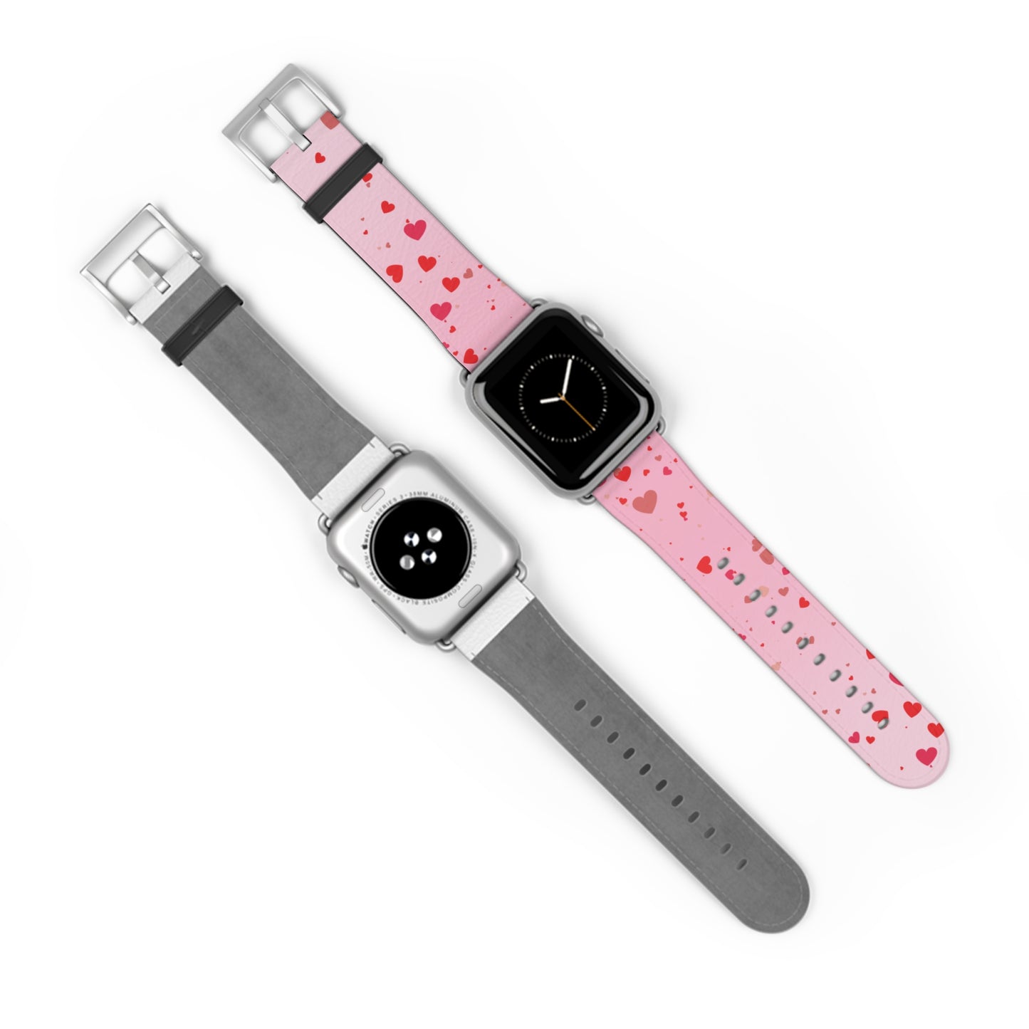 Watch Band Straps, Special Valentine Variant, Beautiful Heart Design, Stylish And Durable, Best For Gifting  Your Loved Ones This Valentine