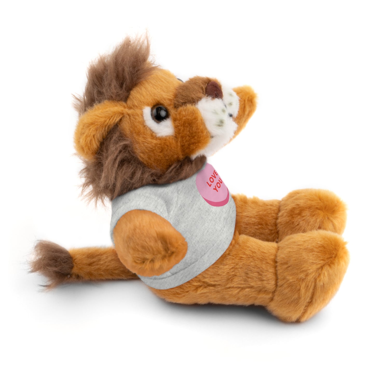 Love You Stuffed Animal with Tee | Adorable Gift for Kids & Occasions, Best Gift For Him/Her, Valentine Special Edition