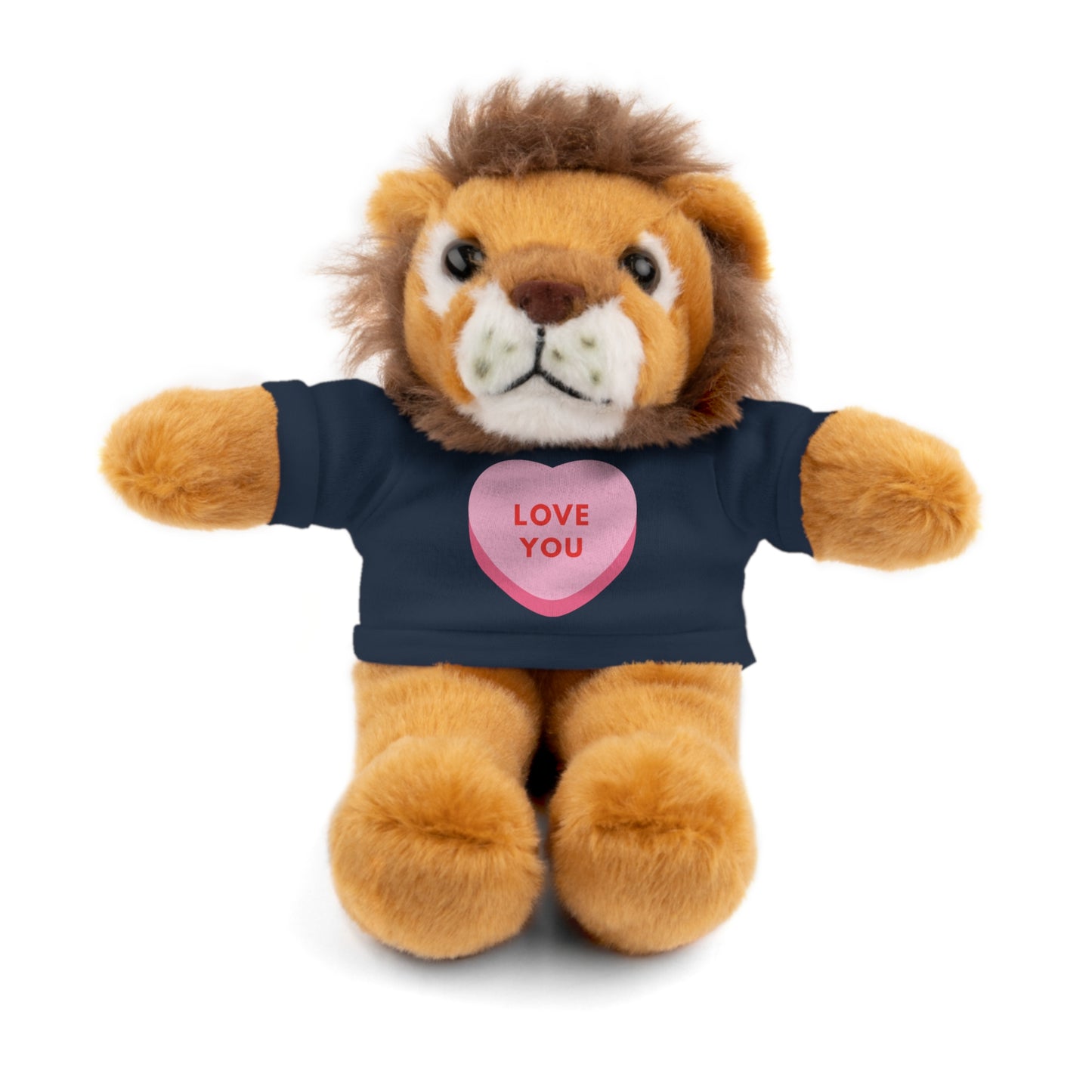 Love You Stuffed Animal with Tee | Adorable Gift for Kids & Occasions, Best Gift For Him/Her, Valentine Special Edition