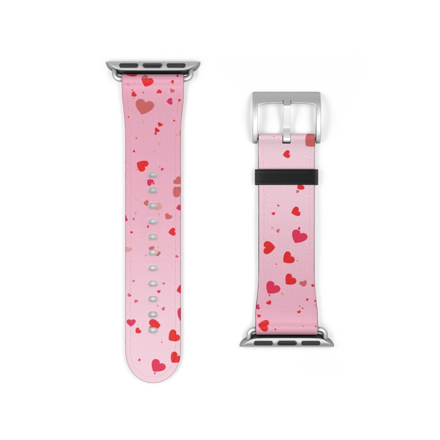 Watch Band Straps, Special Valentine Variant, Beautiful Heart Design, Stylish And Durable, Best For Gifting  Your Loved Ones This Valentine