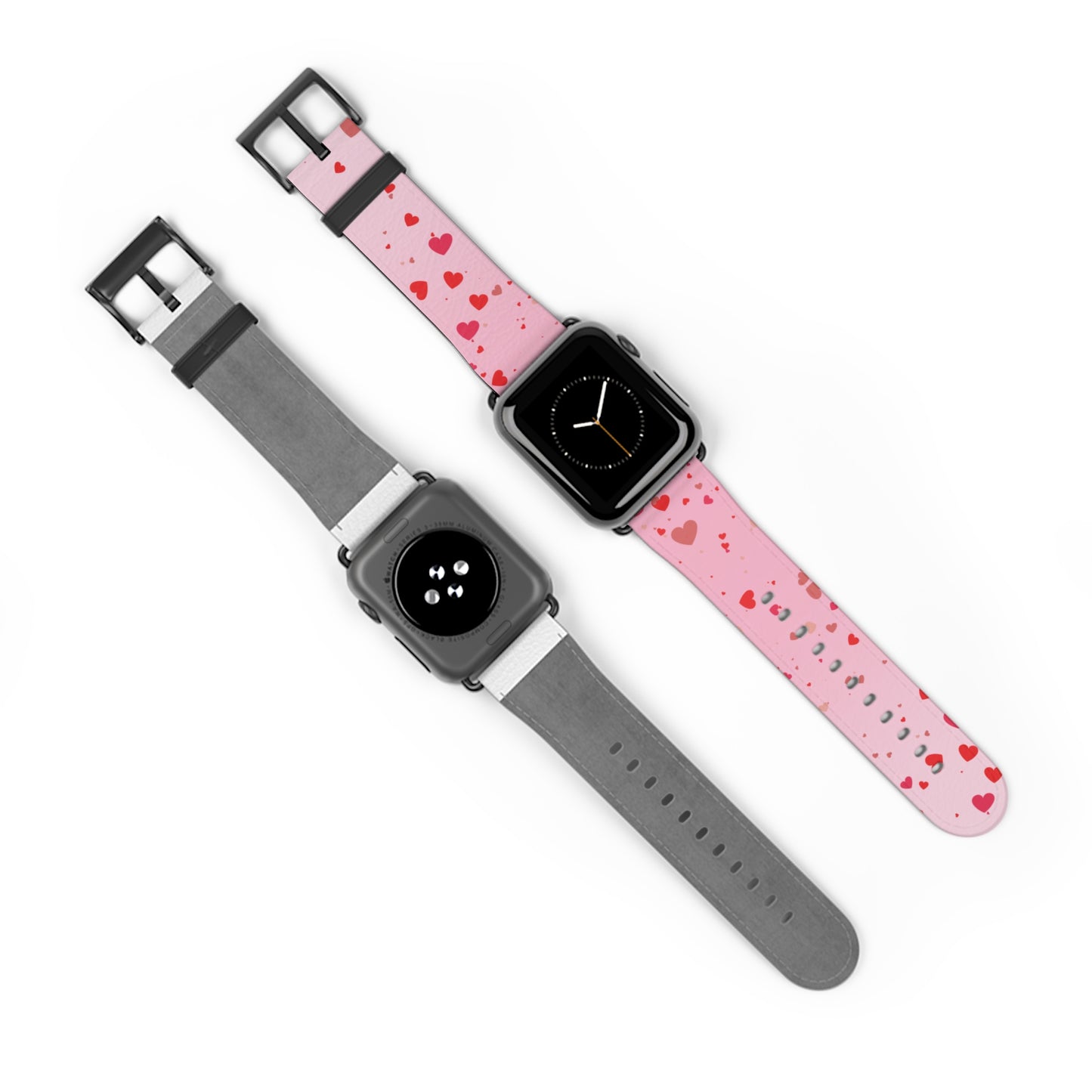 Watch Band Straps, Special Valentine Variant, Beautiful Heart Design, Stylish And Durable, Best For Gifting  Your Loved Ones This Valentine