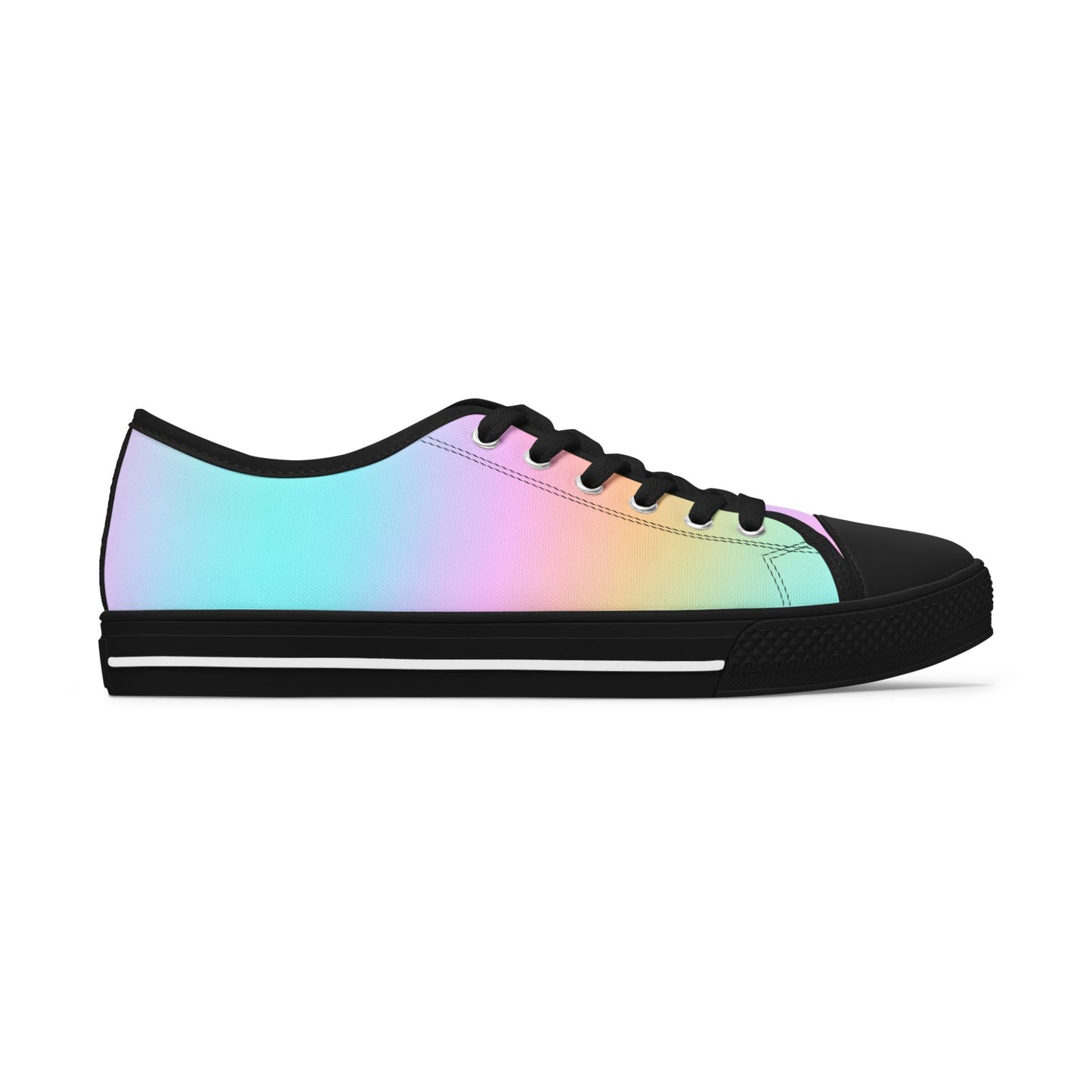 Canvas Sneakers, Pop Of Color Variant, Women's Low Top Sneakers, Stylish And Comfortable, Minimal Yet Classy