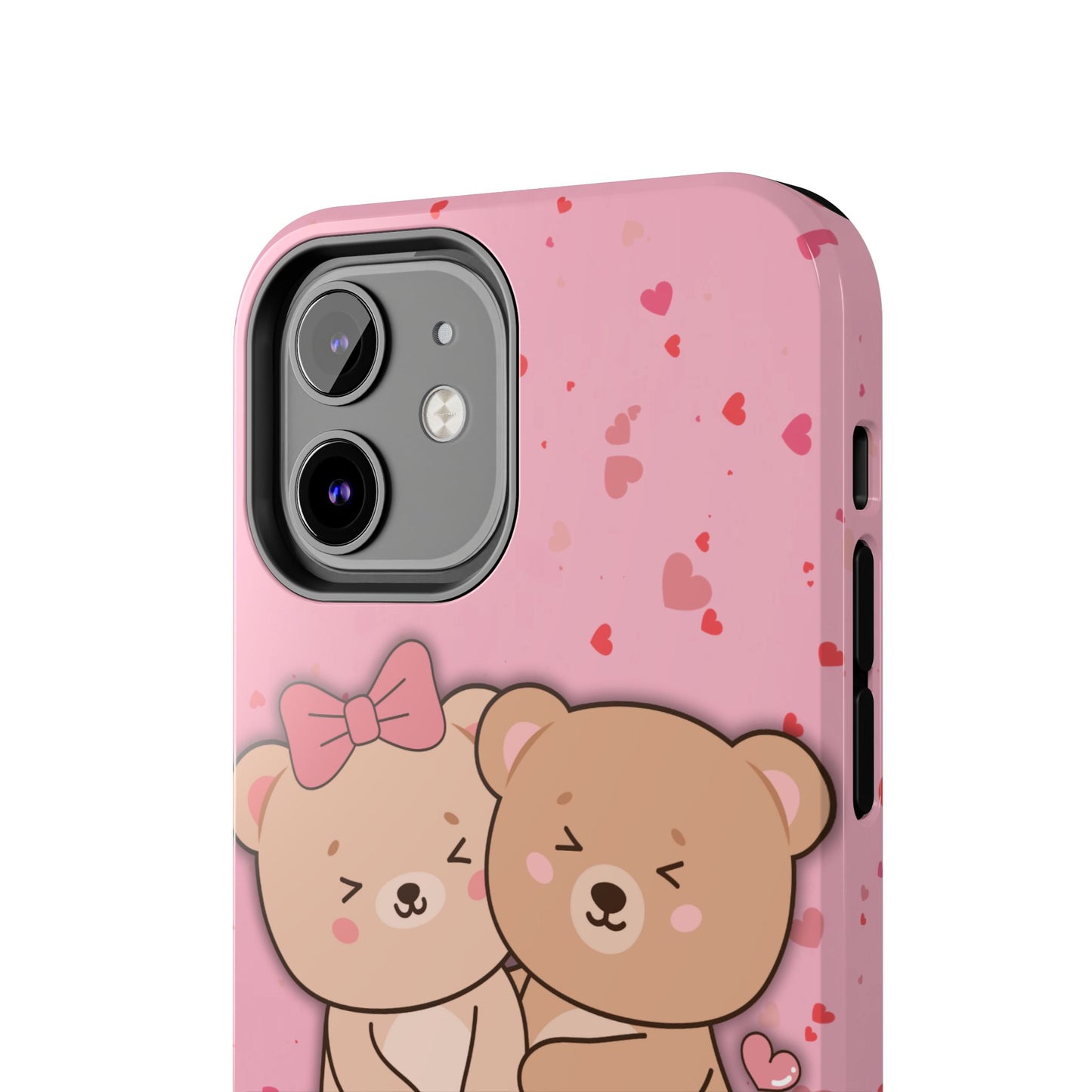 Cute Bear Couple Phone Case - Valentine's Day Gift