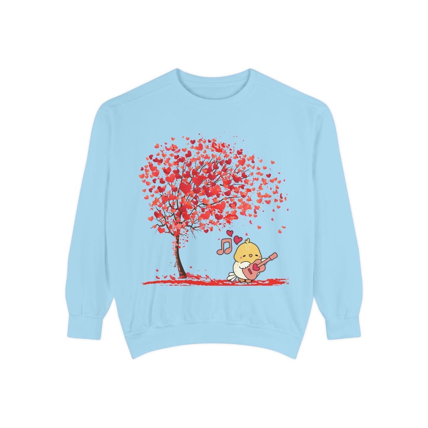 Cute Love Tree Unisex Sweatshirt - Perfect for Valentine's Day