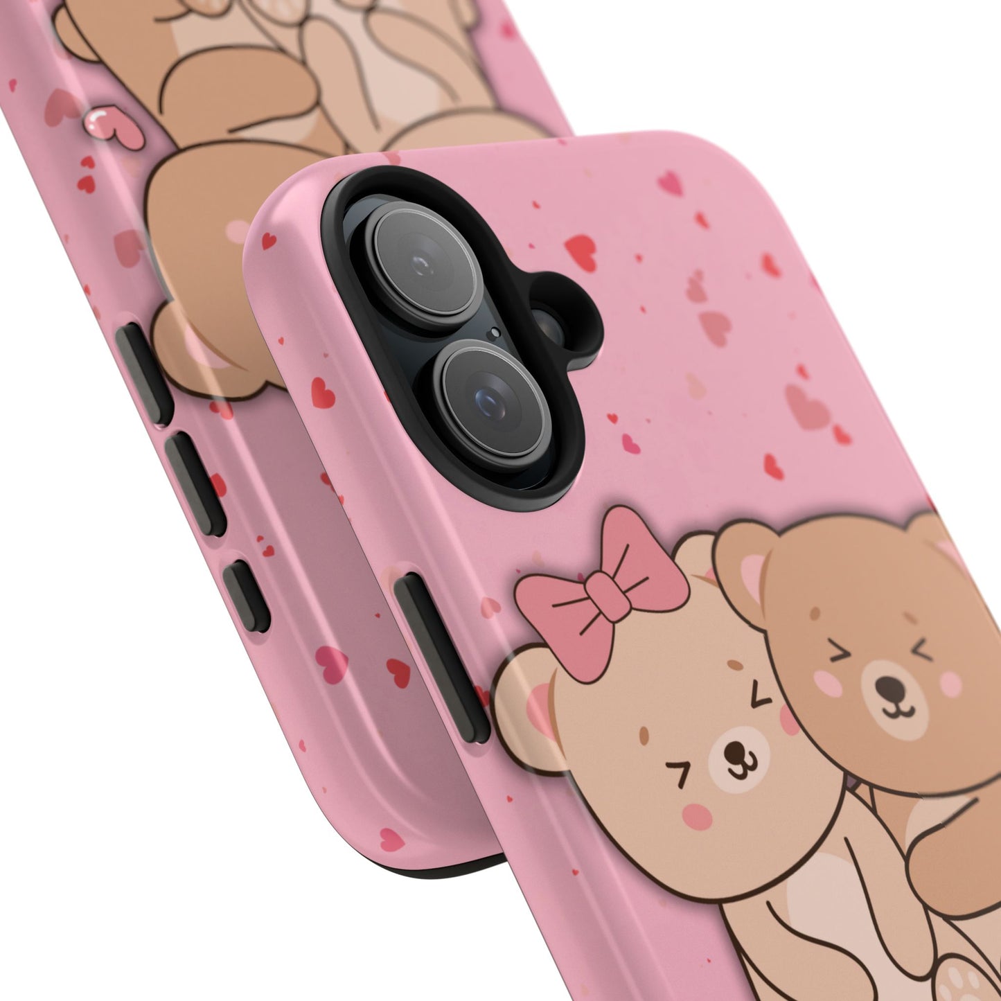 Cute Bear Couple Phone Case - Valentine's Day Gift