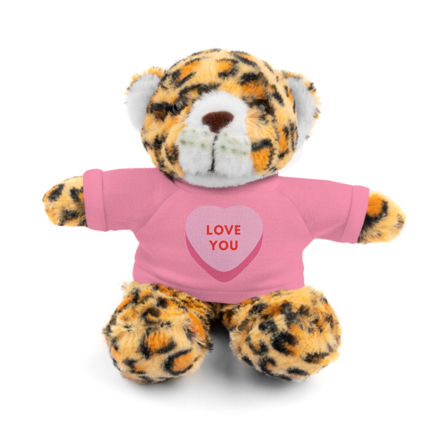 Love You Stuffed Animal with Tee | Adorable Gift for Kids & Occasions, Best Gift For Him/Her, Valentine Special Edition