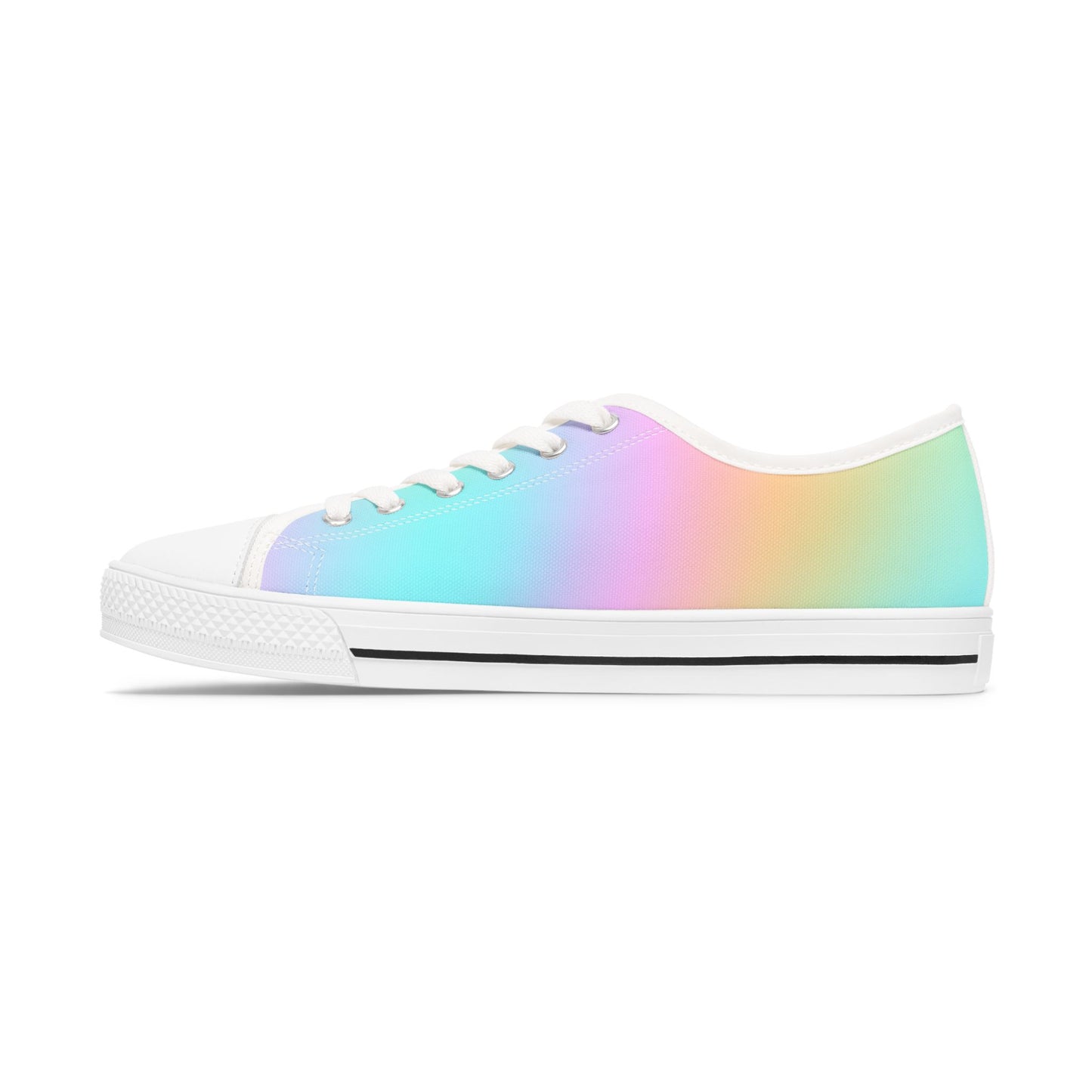 Canvas Sneakers, Pop Of Color Variant, Women's Low Top Sneakers, Stylish And Comfortable, Minimal Yet Classy