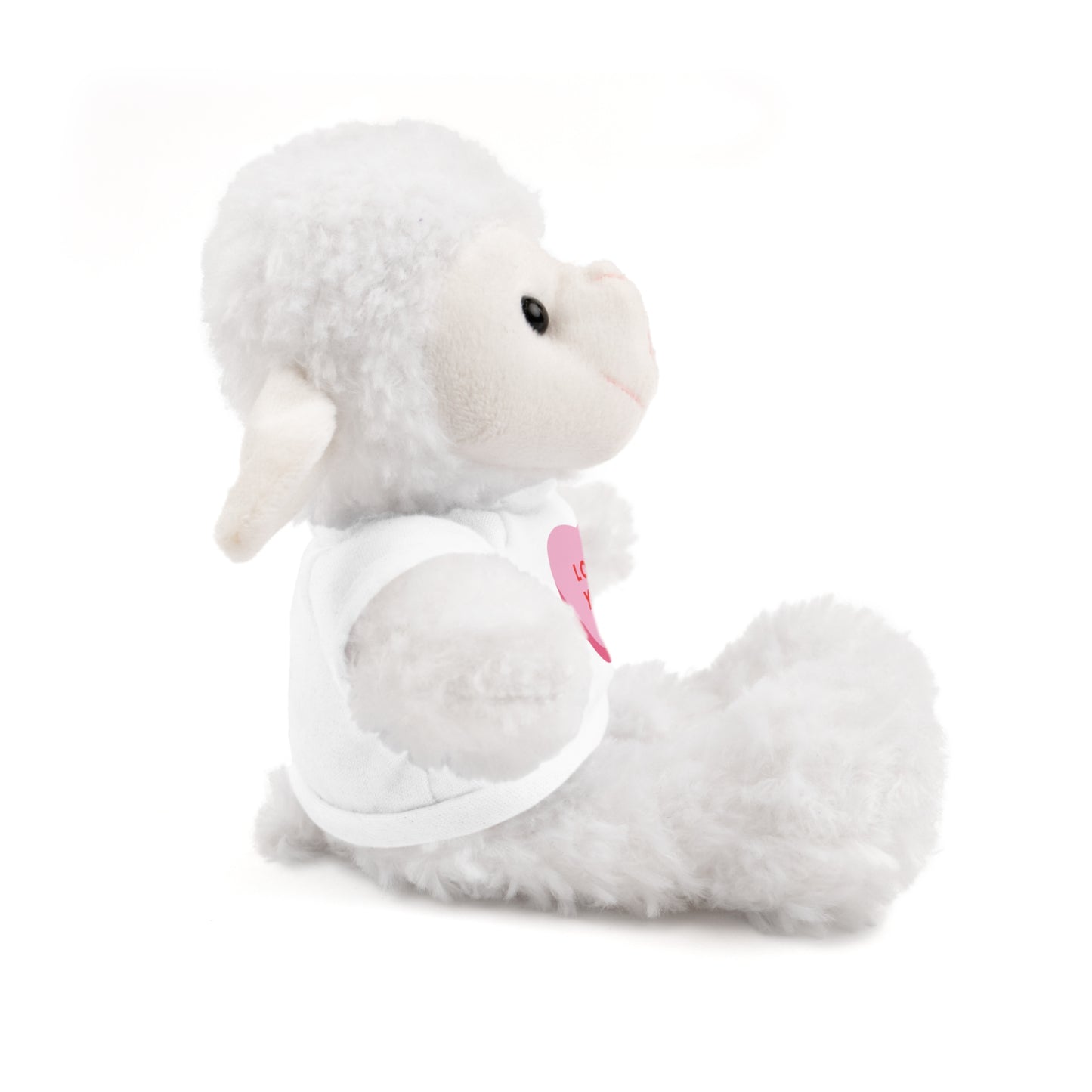 Love You Stuffed Animal with Tee | Adorable Gift for Kids & Occasions, Best Gift For Him/Her, Valentine Special Edition