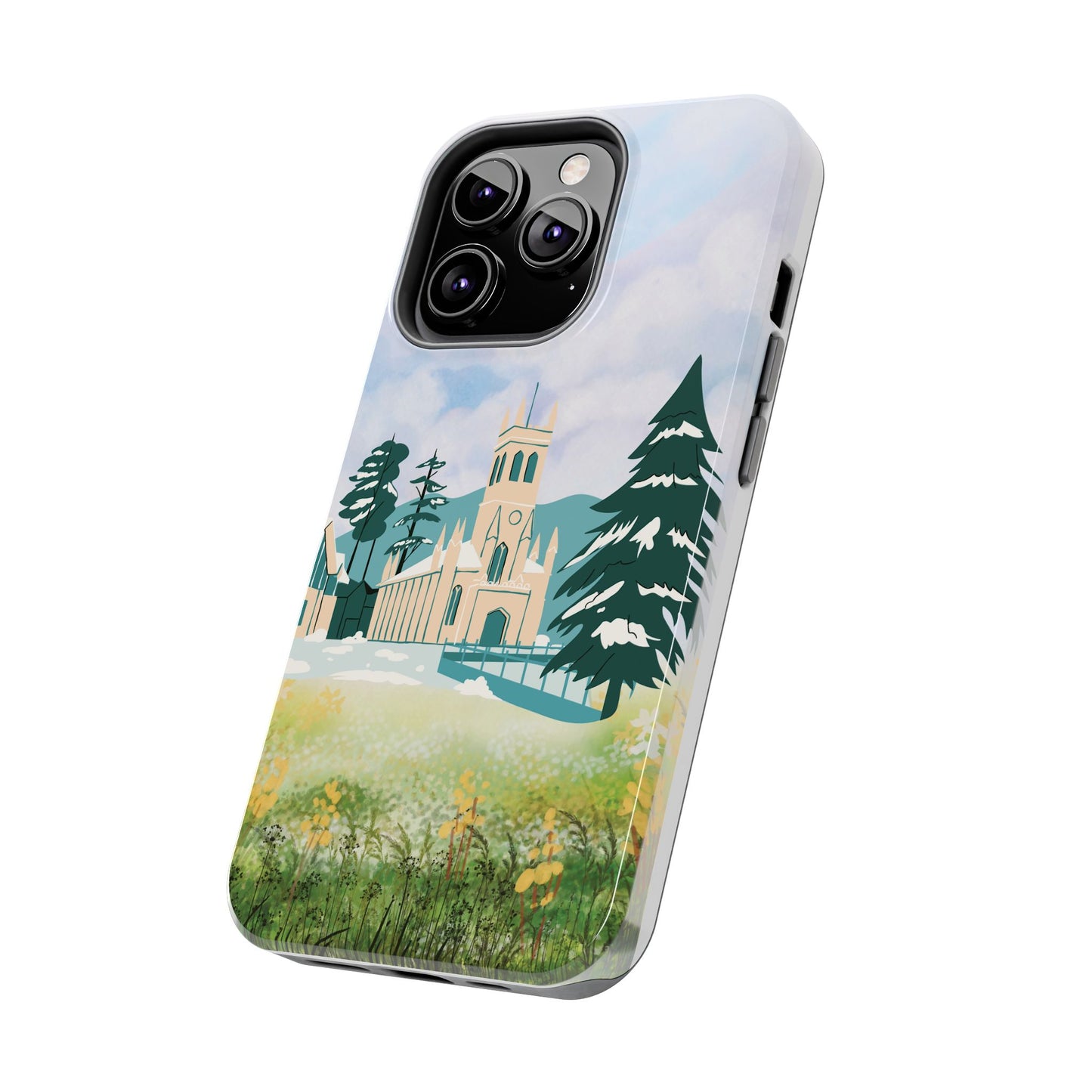 Tough Phone Cases, Beautiful Scenery Phone Cases, Protect Your Phone with Sleek and Tough Cases, Glossy Finish Phone Cases – Tough, Reliable, and Wireless Charging Ready