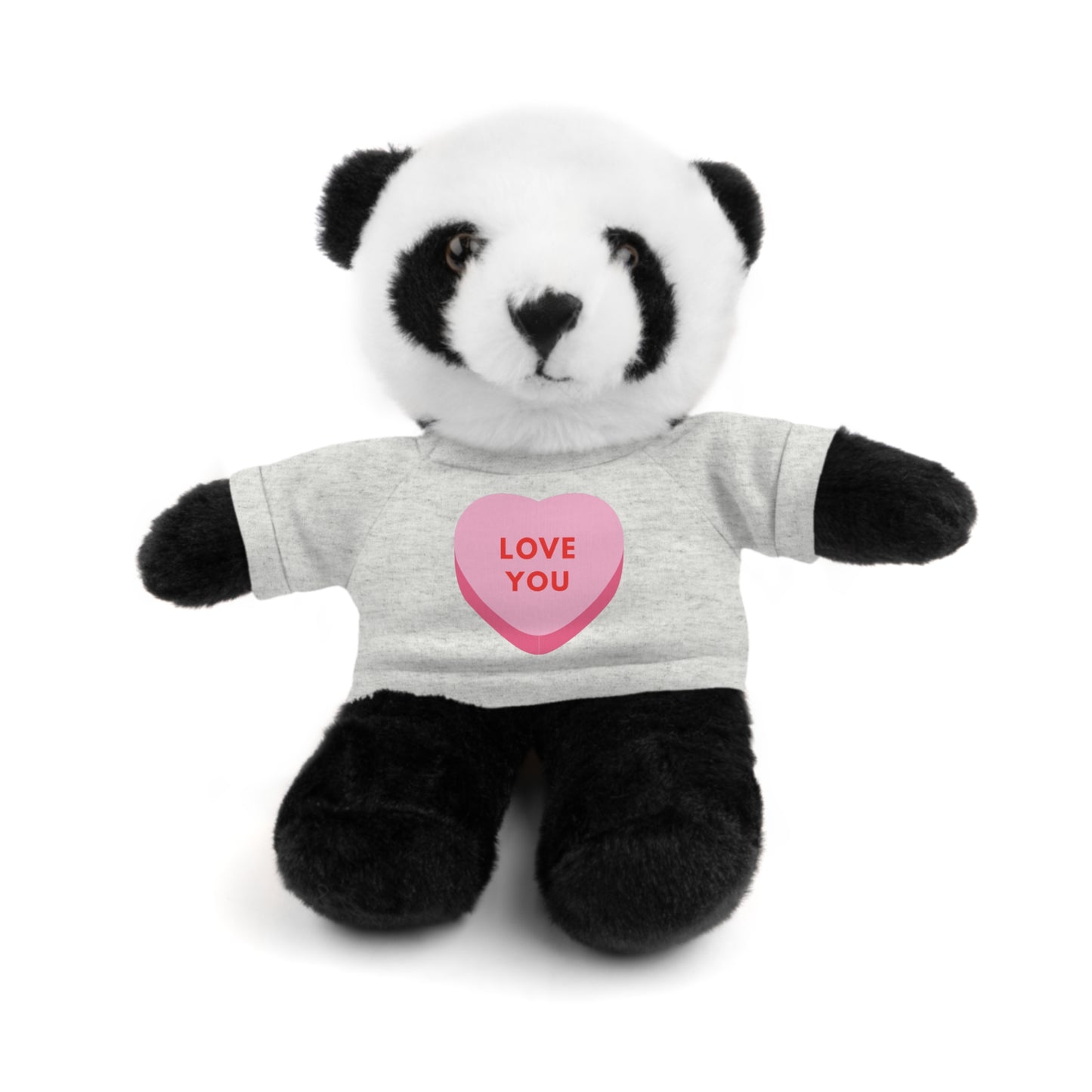 Love You Stuffed Animal with Tee | Adorable Gift for Kids & Occasions, Best Gift For Him/Her, Valentine Special Edition