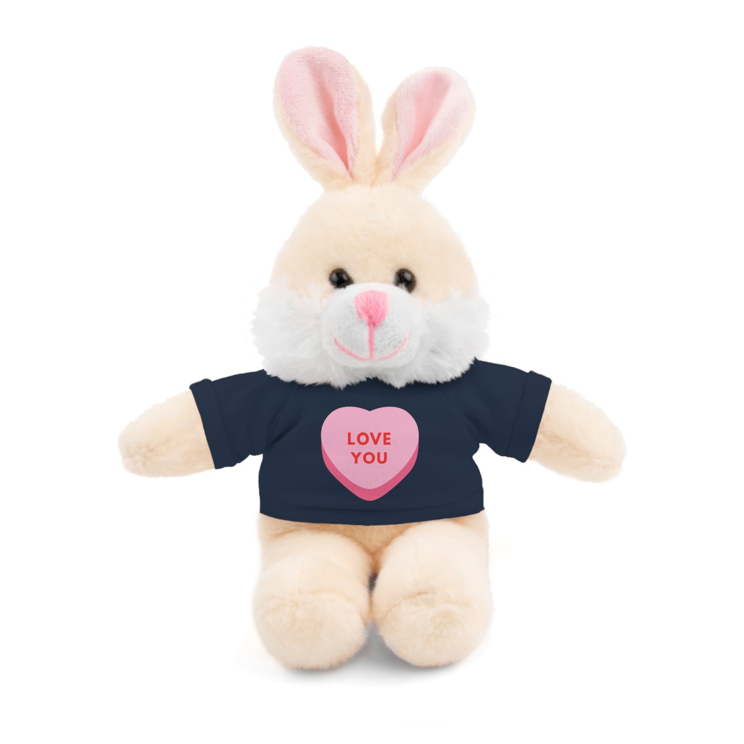 Love You Stuffed Animal with Tee | Adorable Gift for Kids & Occasions, Best Gift For Him/Her, Valentine Special Edition