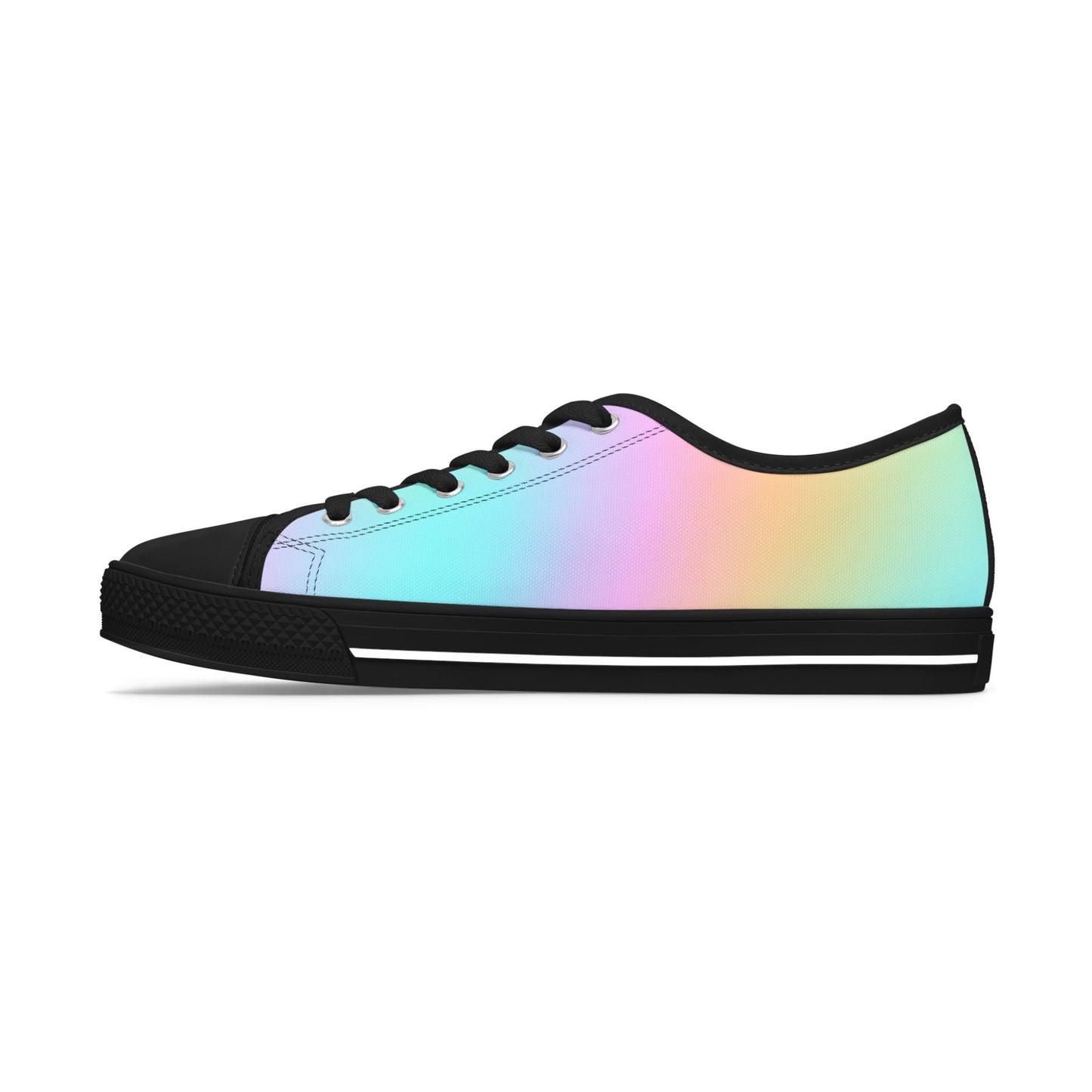 Canvas Sneakers, Pop Of Color Variant, Women's Low Top Sneakers, Stylish And Comfortable, Minimal Yet Classy