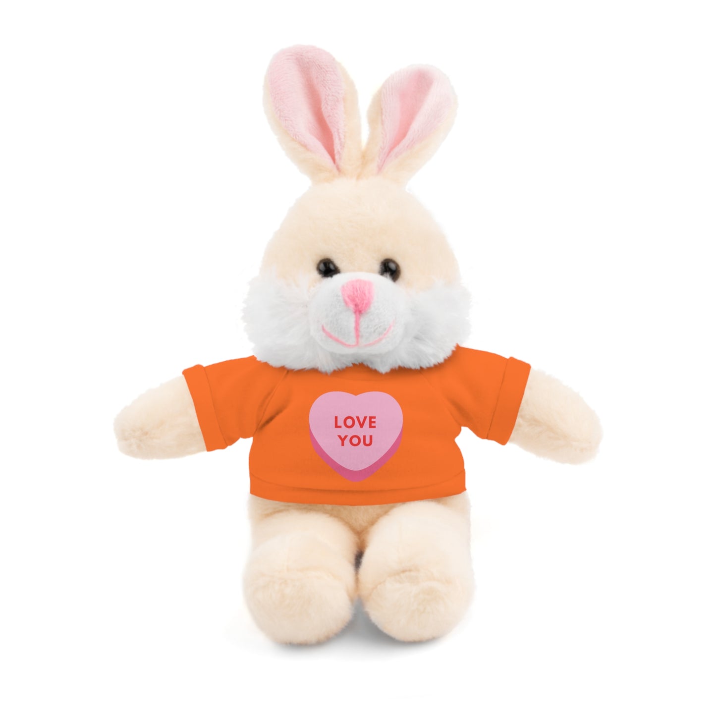 Love You Stuffed Animal with Tee | Adorable Gift for Kids & Occasions, Best Gift For Him/Her, Valentine Special Edition