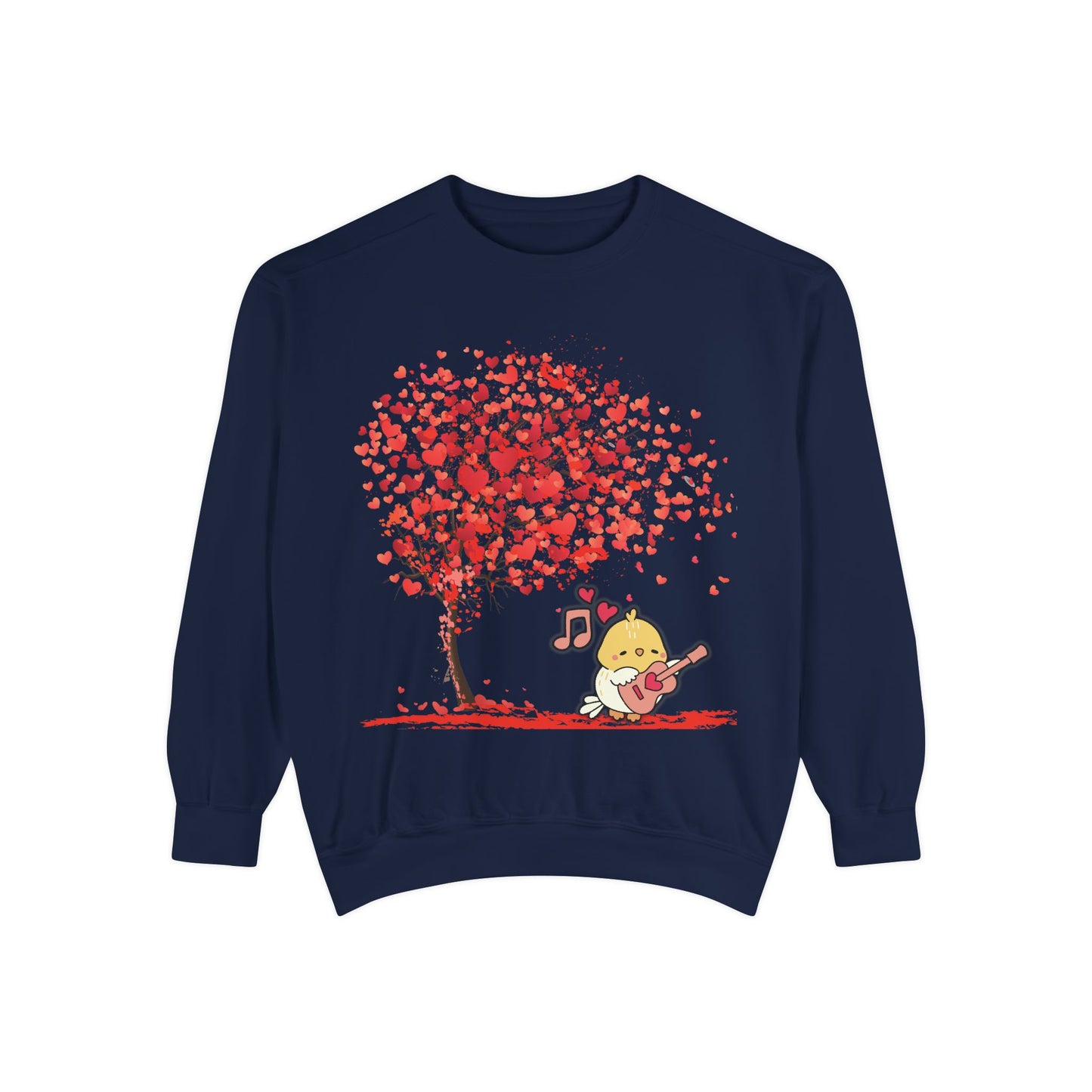 Cute Love Tree Unisex Sweatshirt - Perfect for Valentine's Day