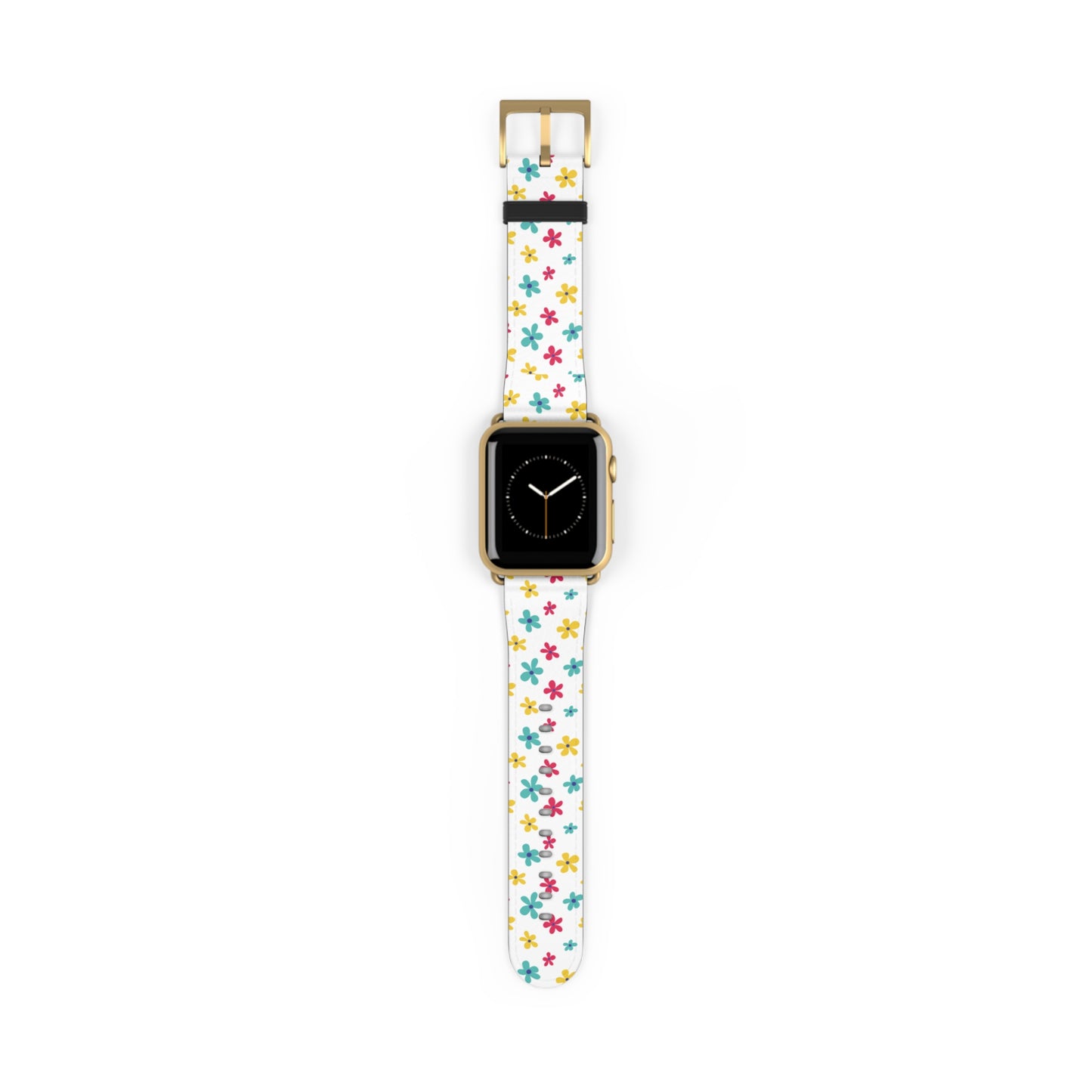 Watch Bands, Stylish And Unique, Durable And Timeless Beauty, Multicolor Design, Flowers All Over