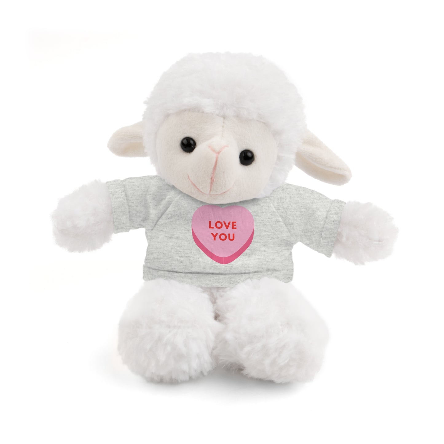 Love You Stuffed Animal with Tee | Adorable Gift for Kids & Occasions, Best Gift For Him/Her, Valentine Special Edition