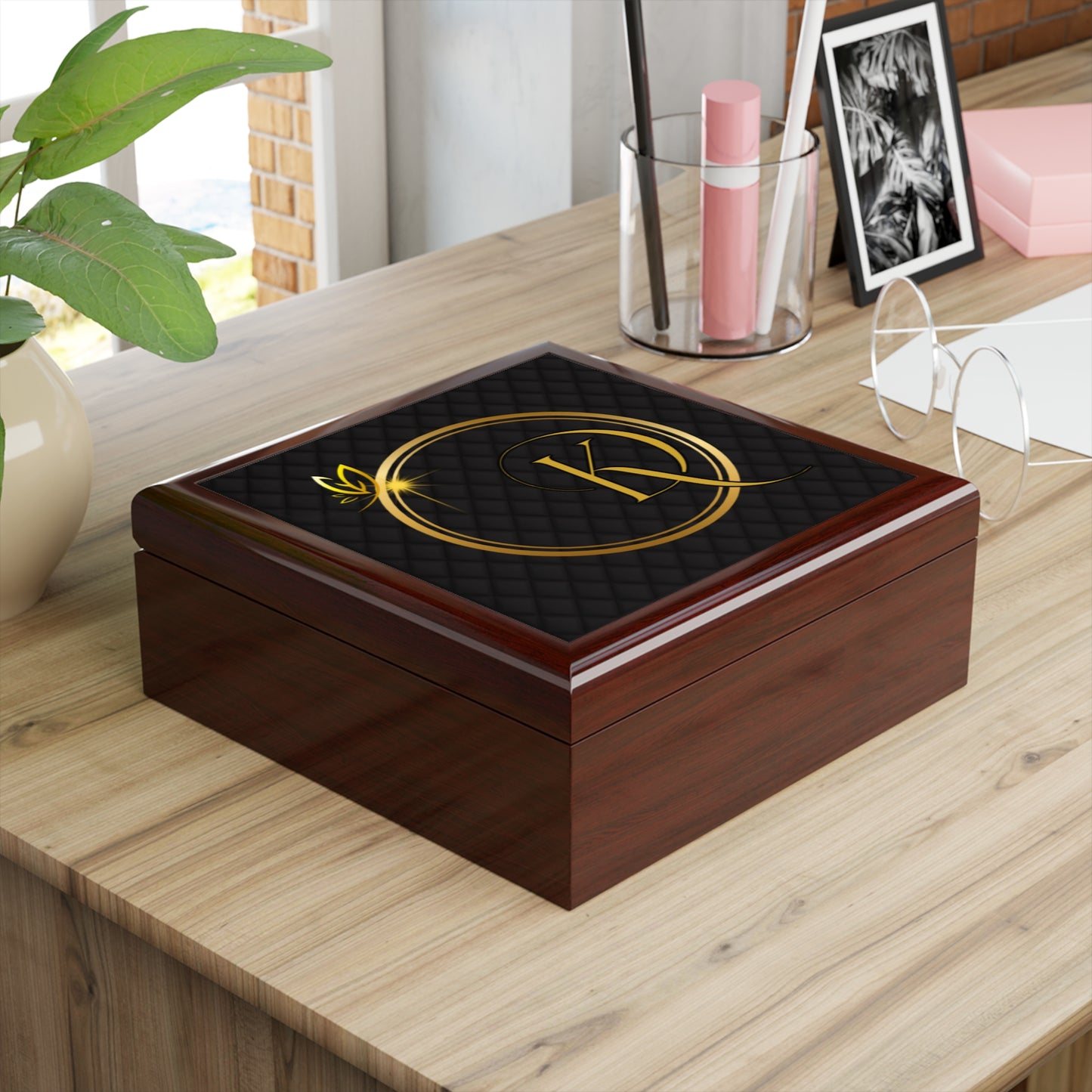 Jewelry Box, Jewellery Box, Dk Jewelry Box, Elegant Design and Secure Storage, Style Meets Functionality,  Rubberwood Jewelry Box