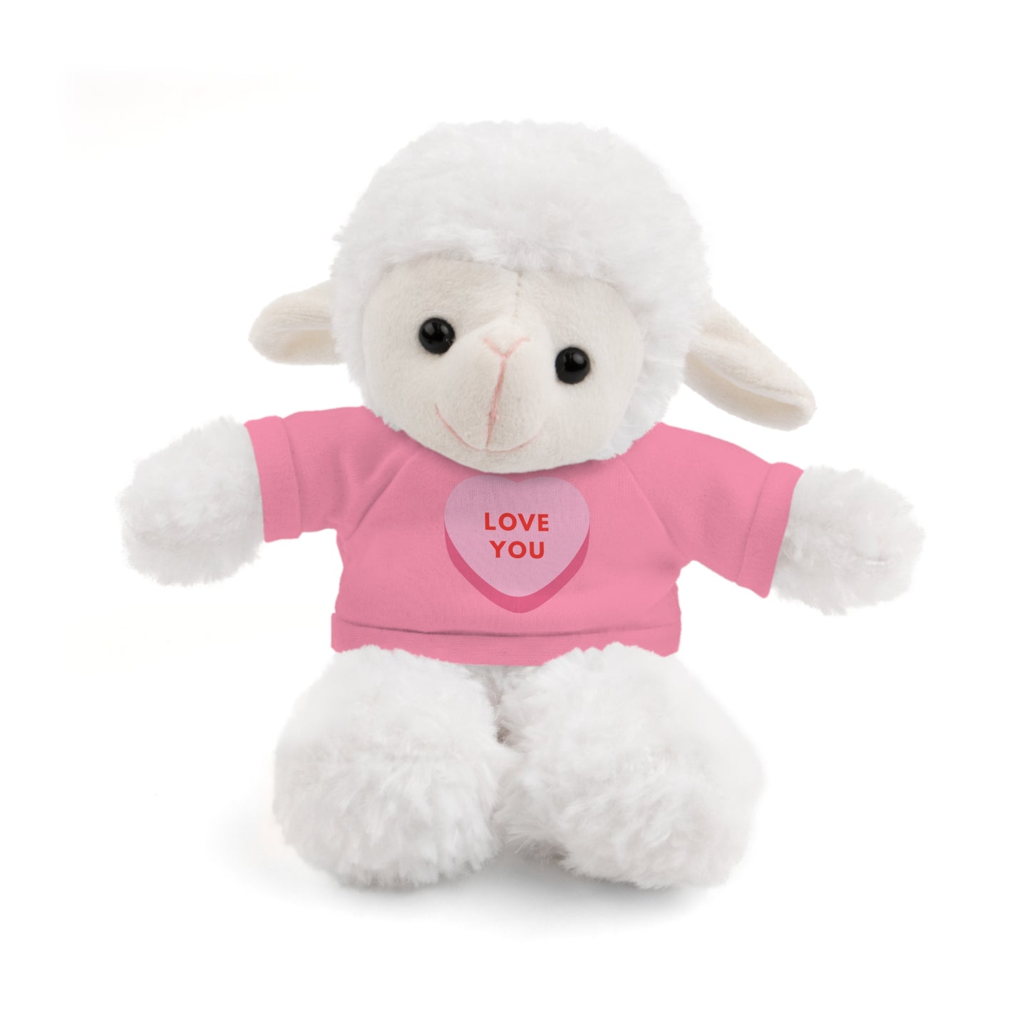 Love You Stuffed Animal with Tee | Adorable Gift for Kids & Occasions, Best Gift For Him/Her, Valentine Special Edition