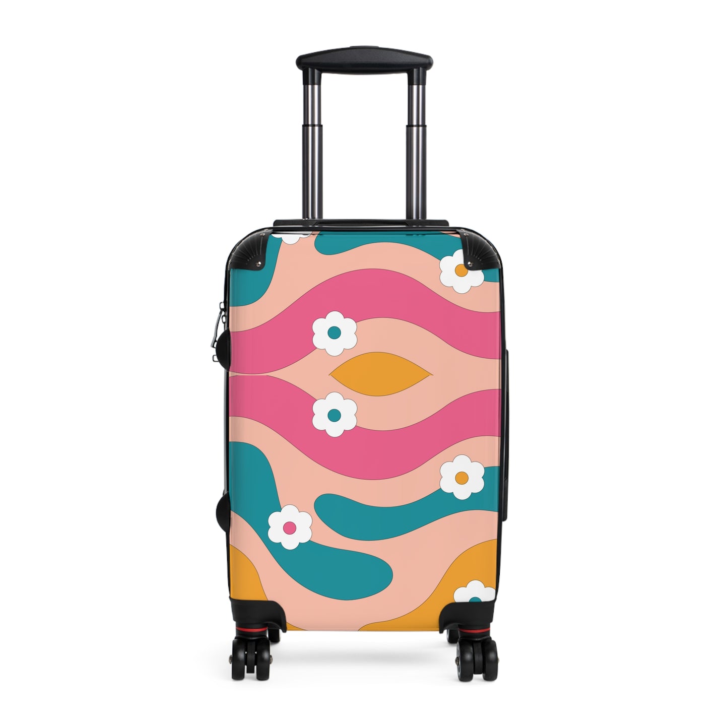 Suitcase Travel Set with High-Resolution Design, 360° Swivel Wheels, and Adjustable Telescopic Handle, Comfortable And Stylish, Travel Essential, Durable