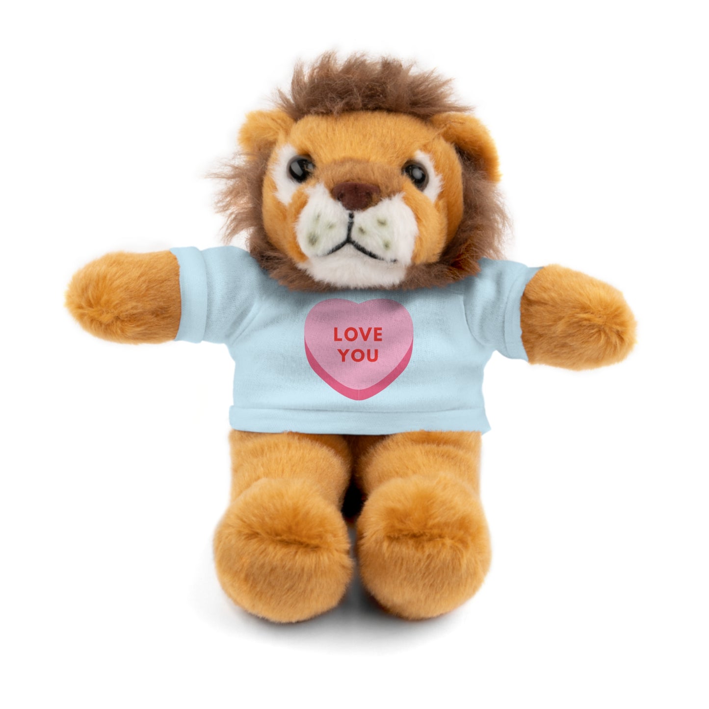 Love You Stuffed Animal with Tee | Adorable Gift for Kids & Occasions, Best Gift For Him/Her, Valentine Special Edition