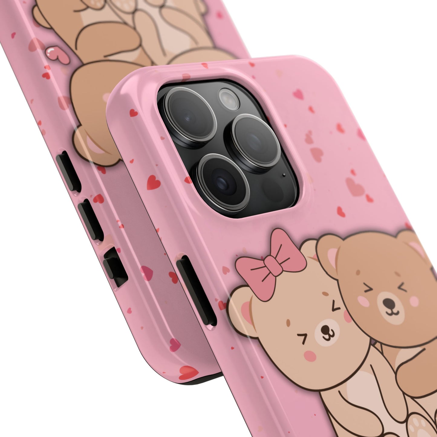 Cute Bear Couple Phone Case - Valentine's Day Gift