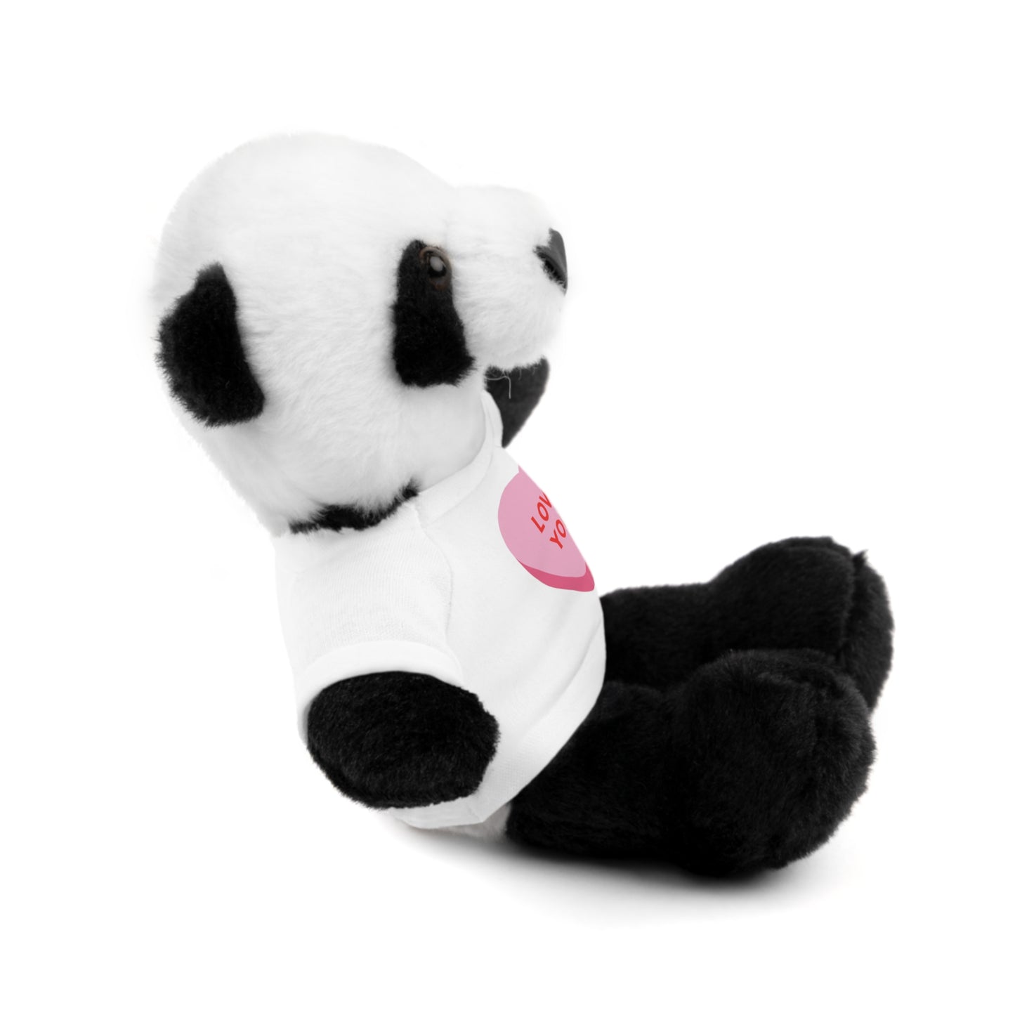 Love You Stuffed Animal with Tee | Adorable Gift for Kids & Occasions, Best Gift For Him/Her, Valentine Special Edition