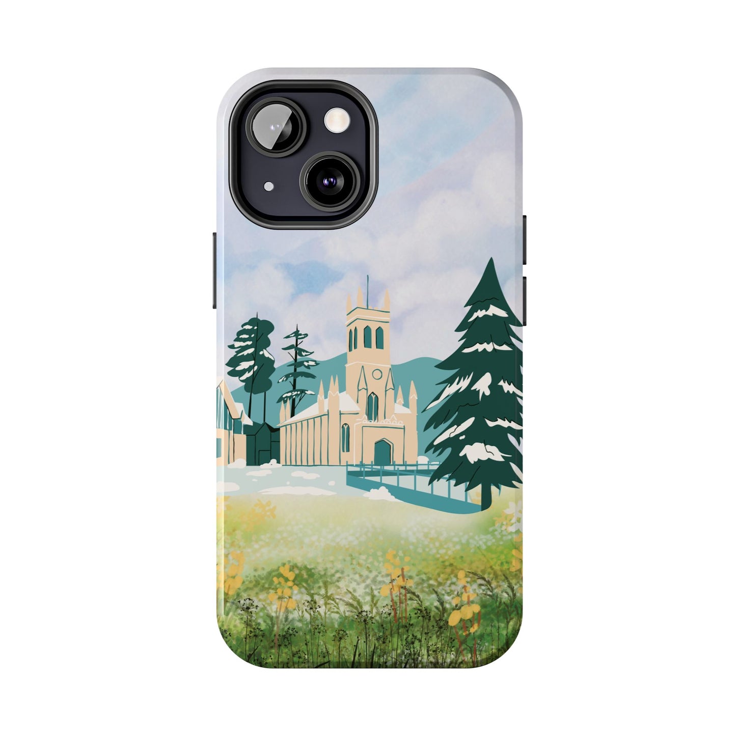 Tough Phone Cases, Beautiful Scenery Phone Cases, Protect Your Phone with Sleek and Tough Cases, Glossy Finish Phone Cases – Tough, Reliable, and Wireless Charging Ready