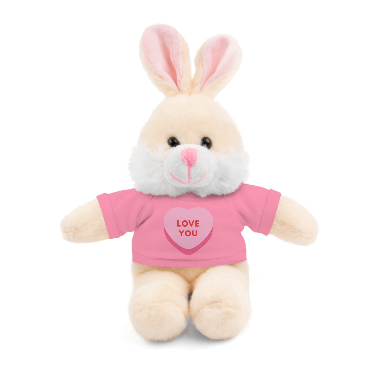 Love You Stuffed Animal with Tee | Adorable Gift for Kids & Occasions, Best Gift For Him/Her, Valentine Special Edition