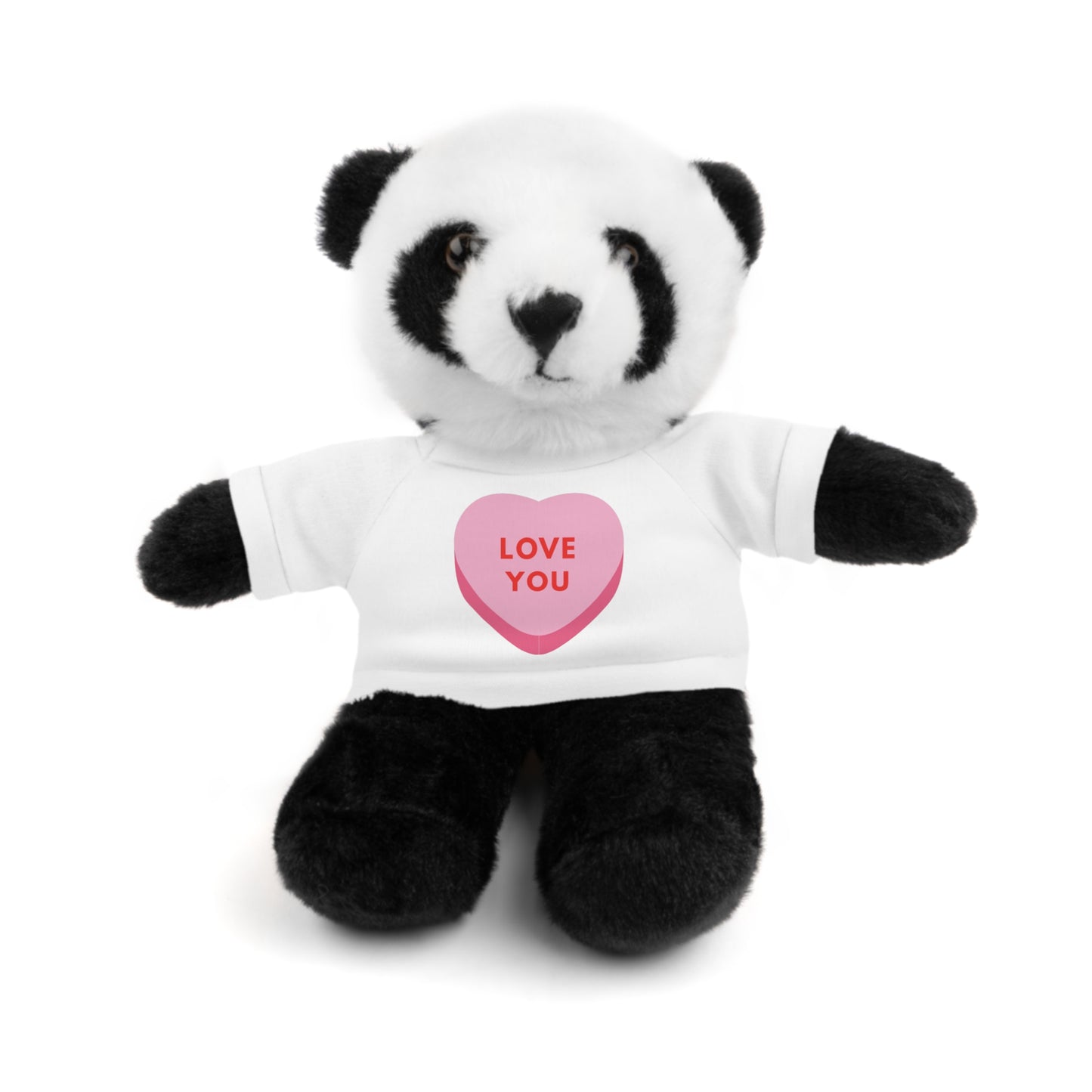 Love You Stuffed Animal with Tee | Adorable Gift for Kids & Occasions, Best Gift For Him/Her, Valentine Special Edition