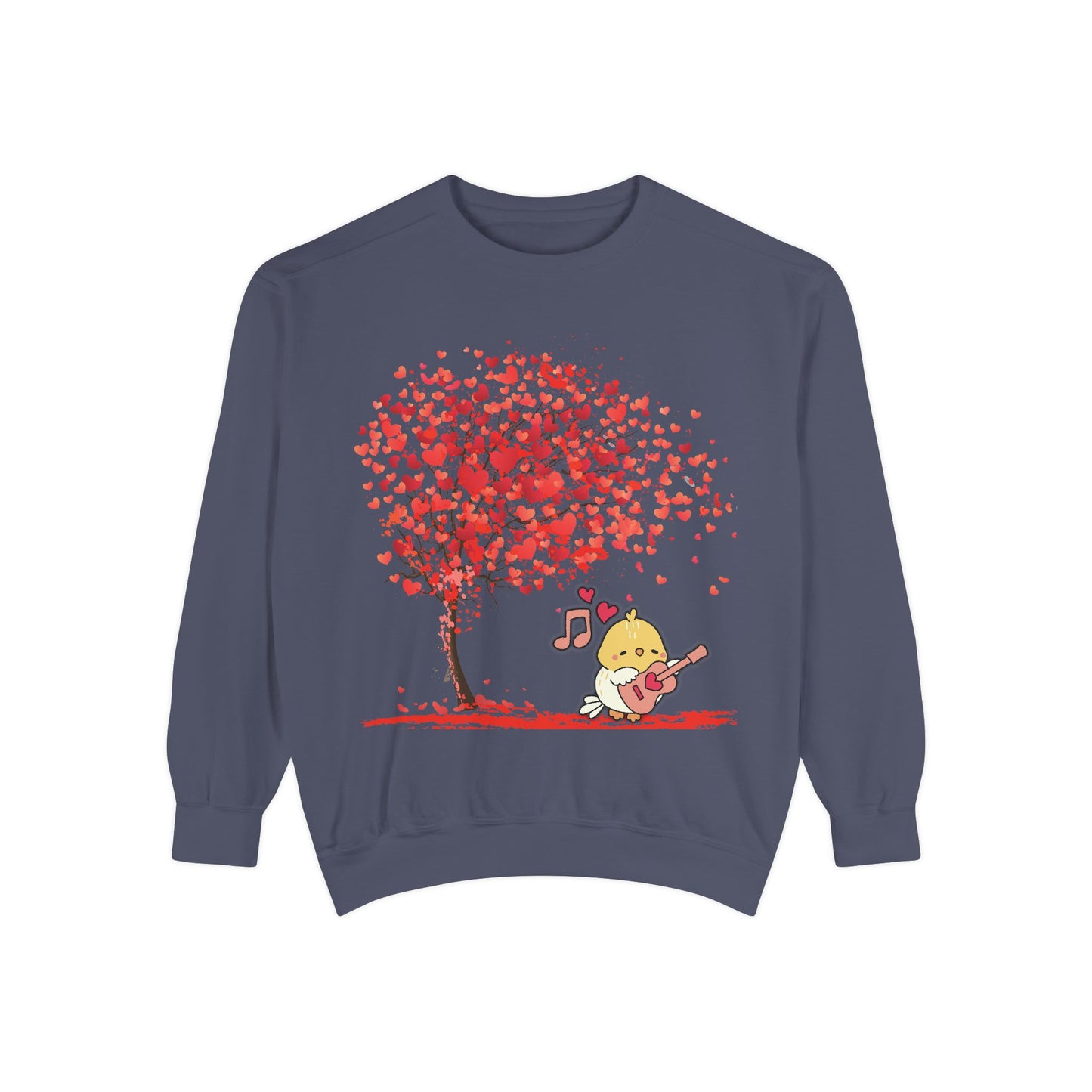 Cute Love Tree Unisex Sweatshirt - Perfect for Valentine's Day