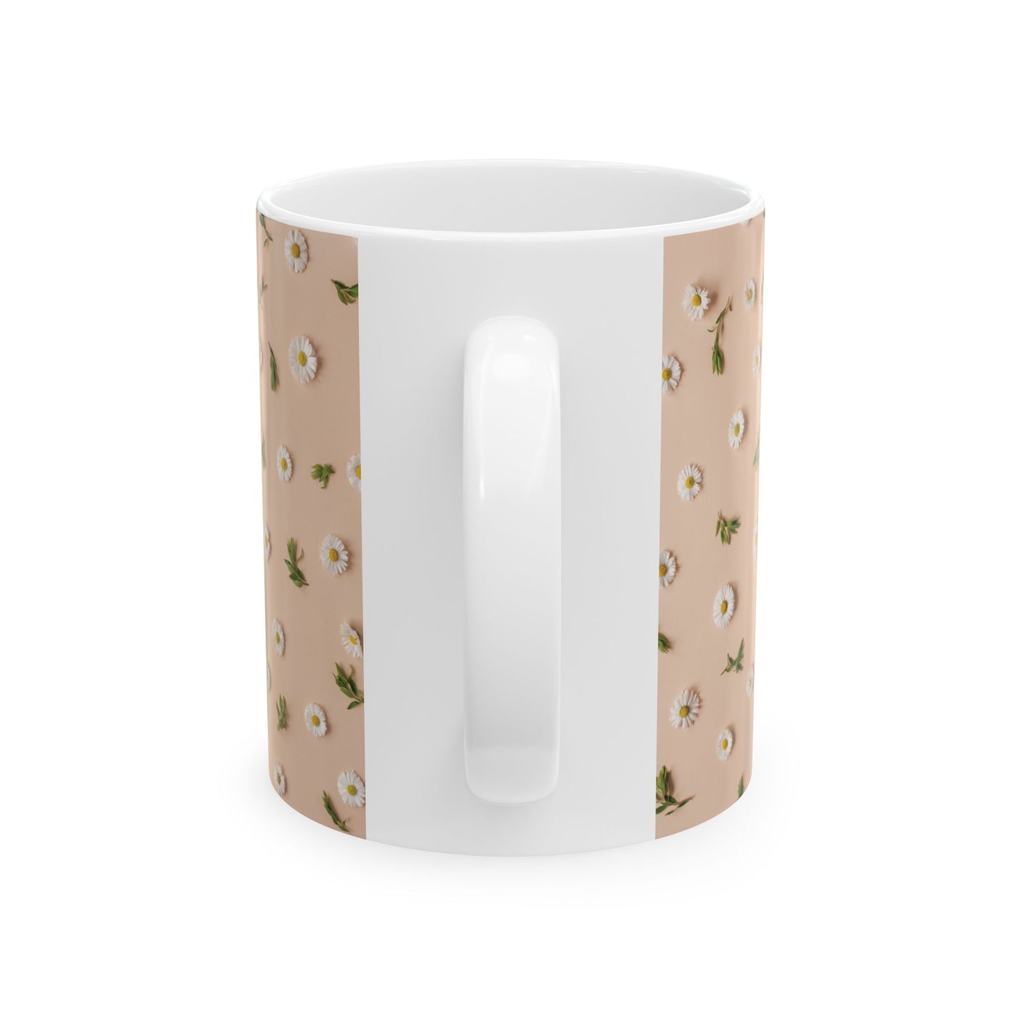 Autumn Ceramic Mug | Flower Coffee Cup with Advanced Printing Technology, BPA-Free - 11oz, 15oz, Home Decor, Best For Gifting, Elegant And Durable