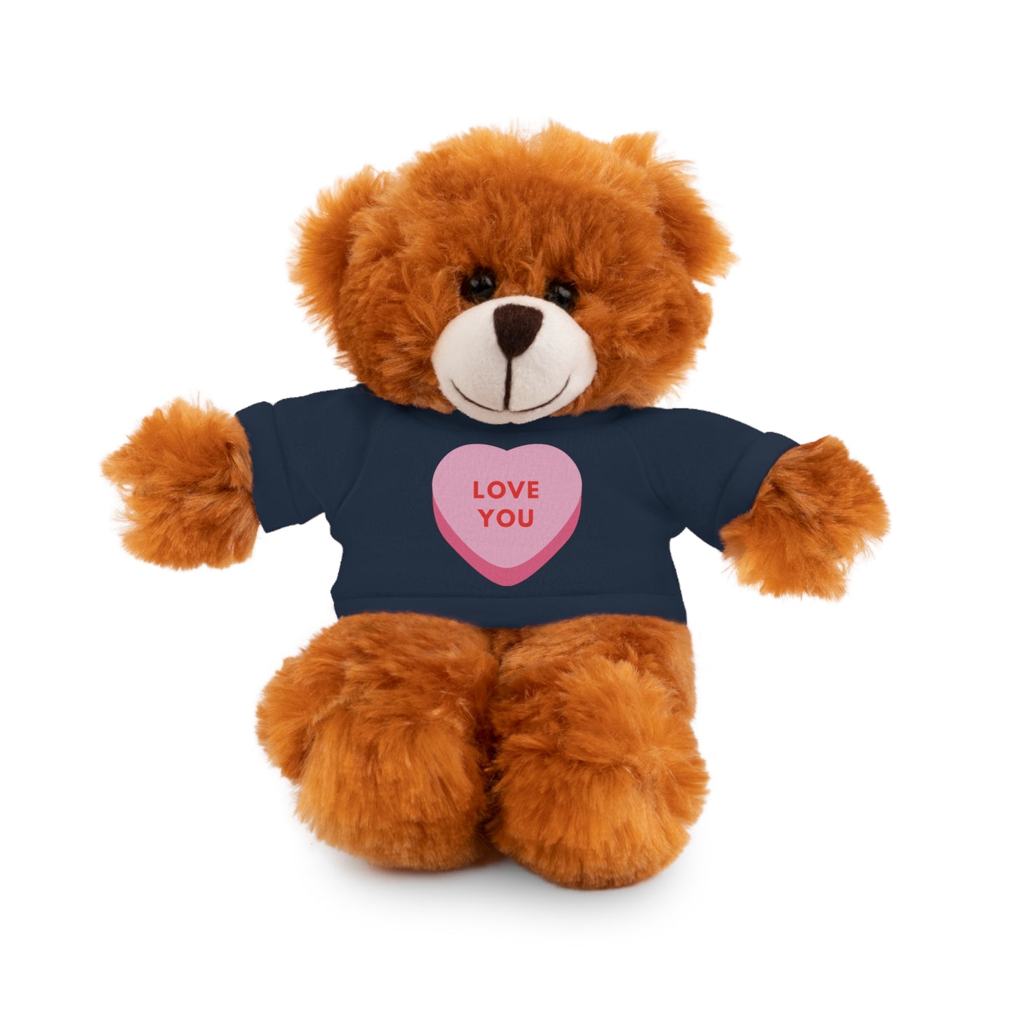 Love You Stuffed Animal with Tee | Adorable Gift for Kids & Occasions, Best Gift For Him/Her, Valentine Special Edition