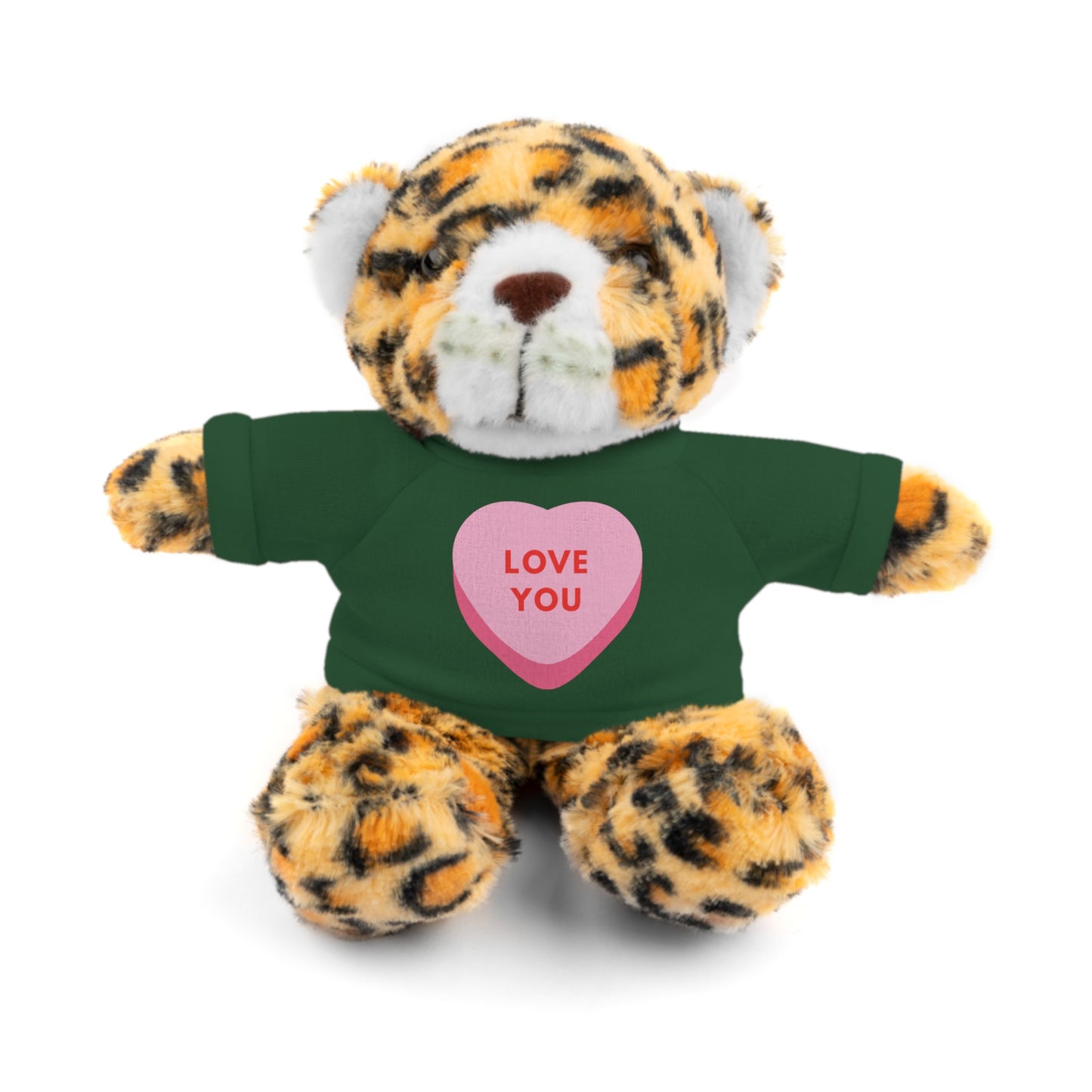 Love You Stuffed Animal with Tee | Adorable Gift for Kids & Occasions, Best Gift For Him/Her, Valentine Special Edition