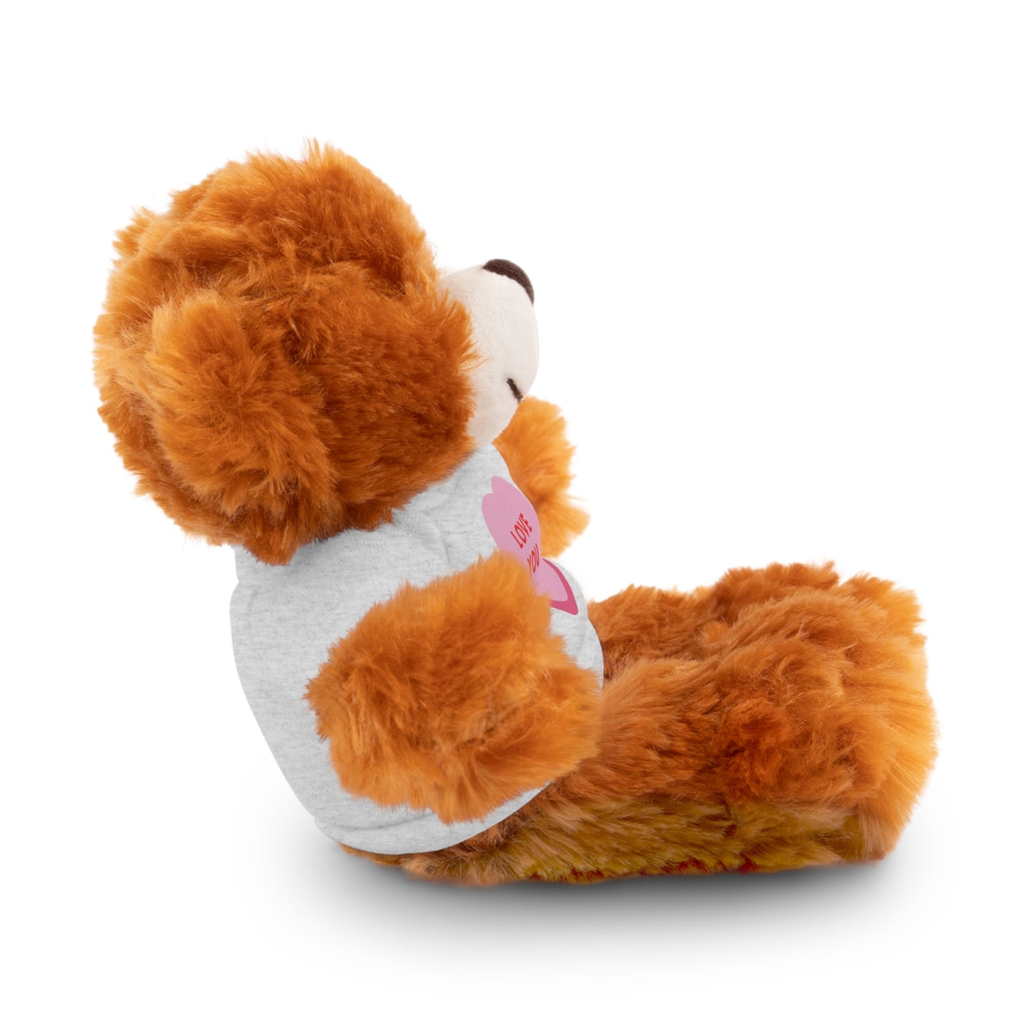 Love You Stuffed Animal with Tee | Adorable Gift for Kids & Occasions, Best Gift For Him/Her, Valentine Special Edition