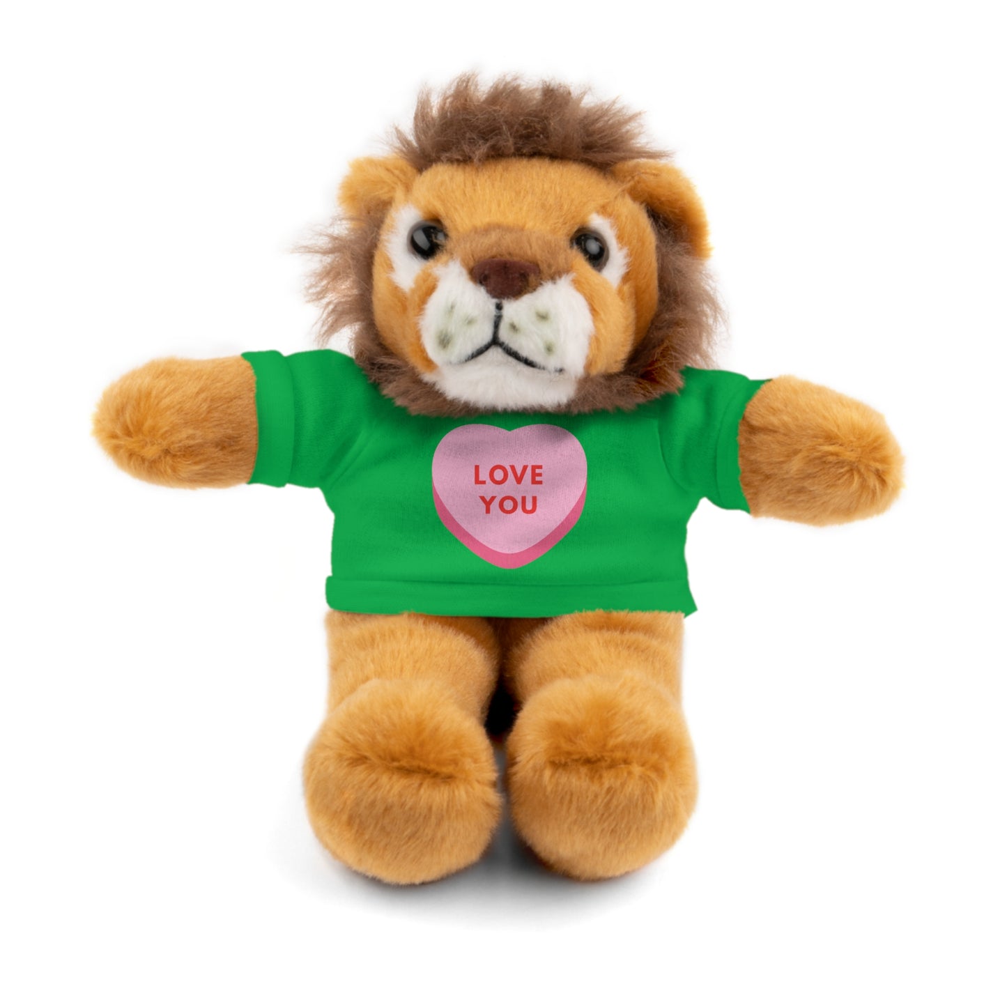 Love You Stuffed Animal with Tee | Adorable Gift for Kids & Occasions, Best Gift For Him/Her, Valentine Special Edition