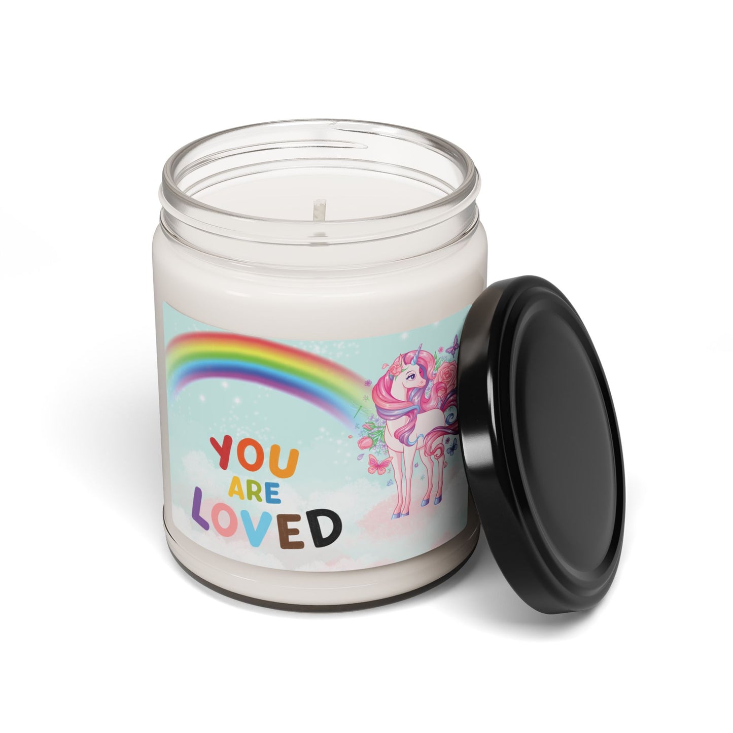 Soy Candle, You Are Loved Soy Candle, Unicorn Love, Magic, Best Scented Candles, Make Your Living Space Fragrant , Home Decor